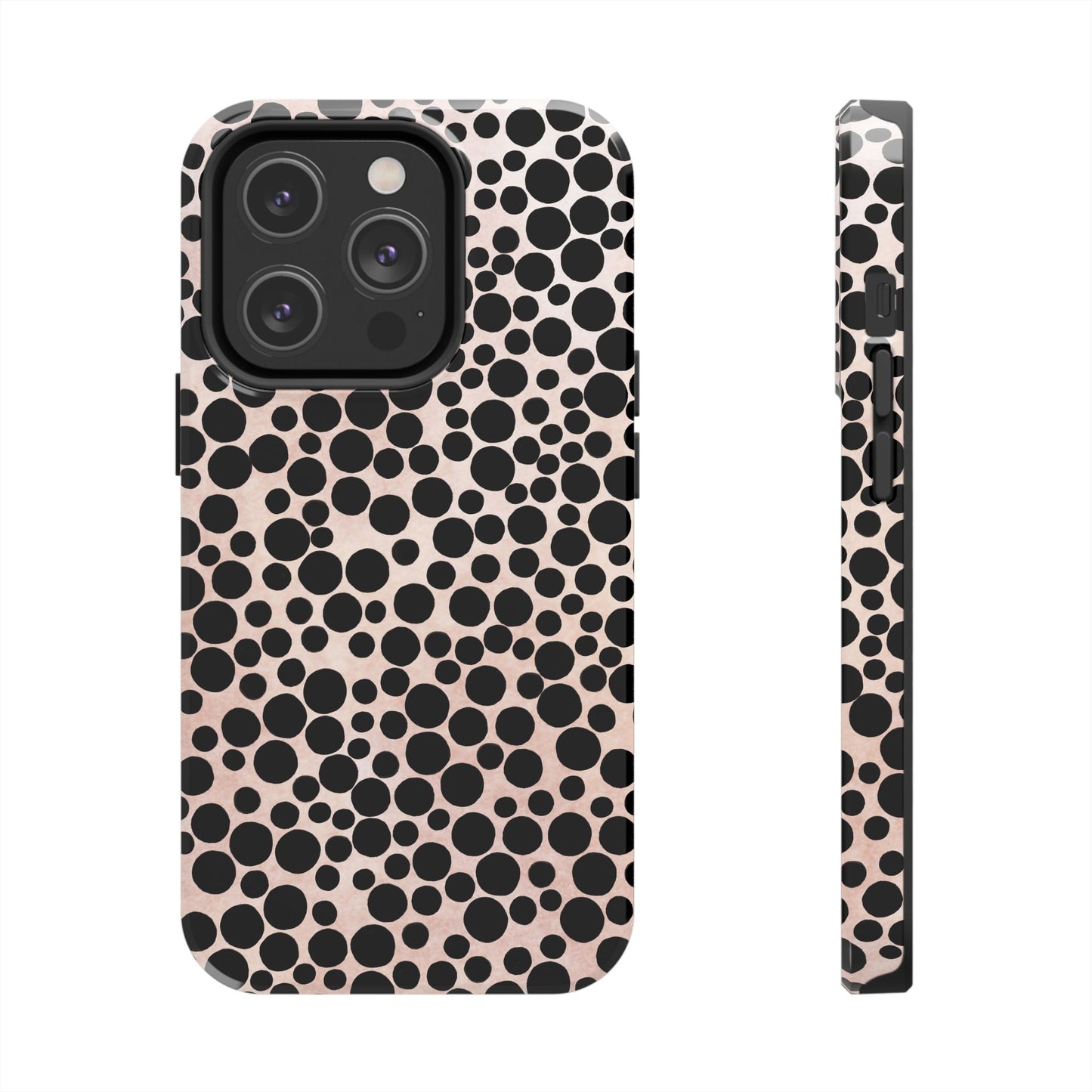 Felt Dots Pink Phone Case