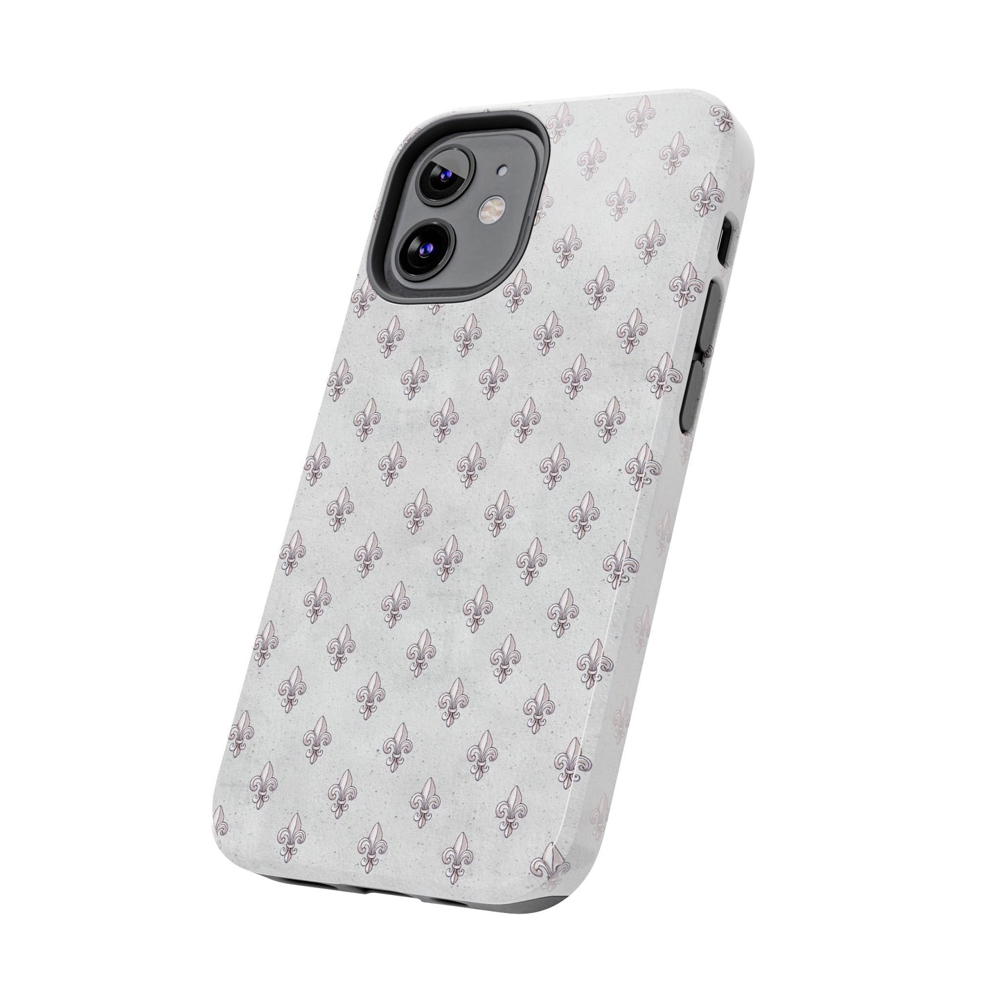Fleurs Silver Phone Case