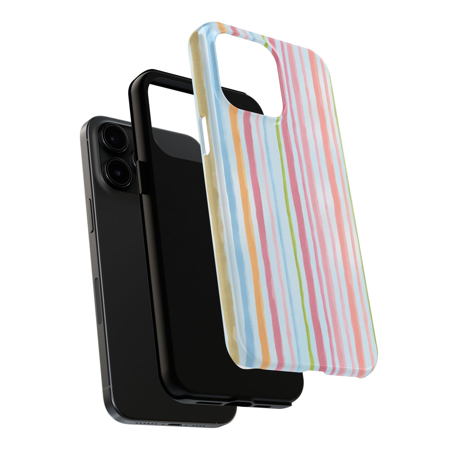 Swim Stripe Blue Phone Case