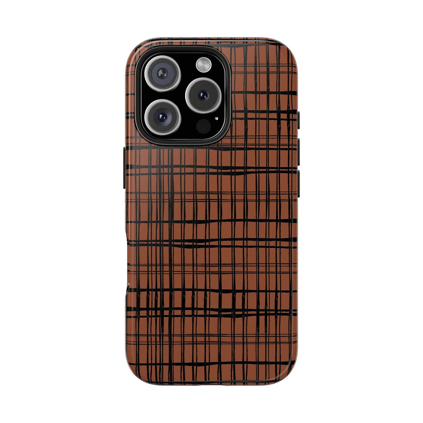 Doggie Fence Rust Phone Case