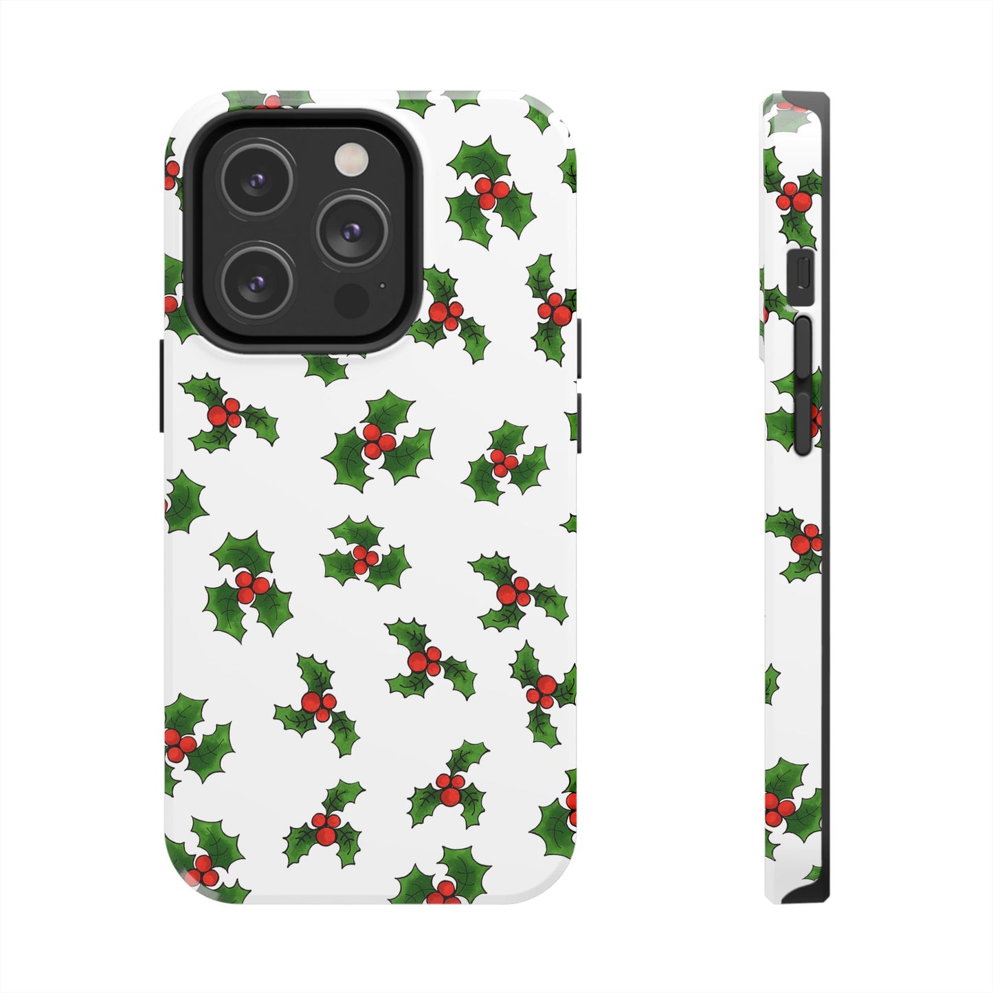 Lotsa Holly White Phone Case