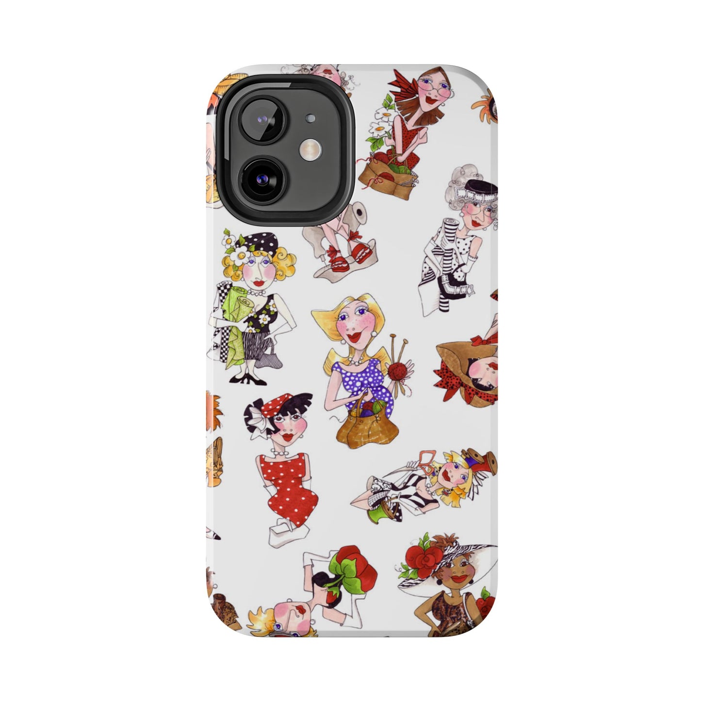 Creative Toss White Phone Case