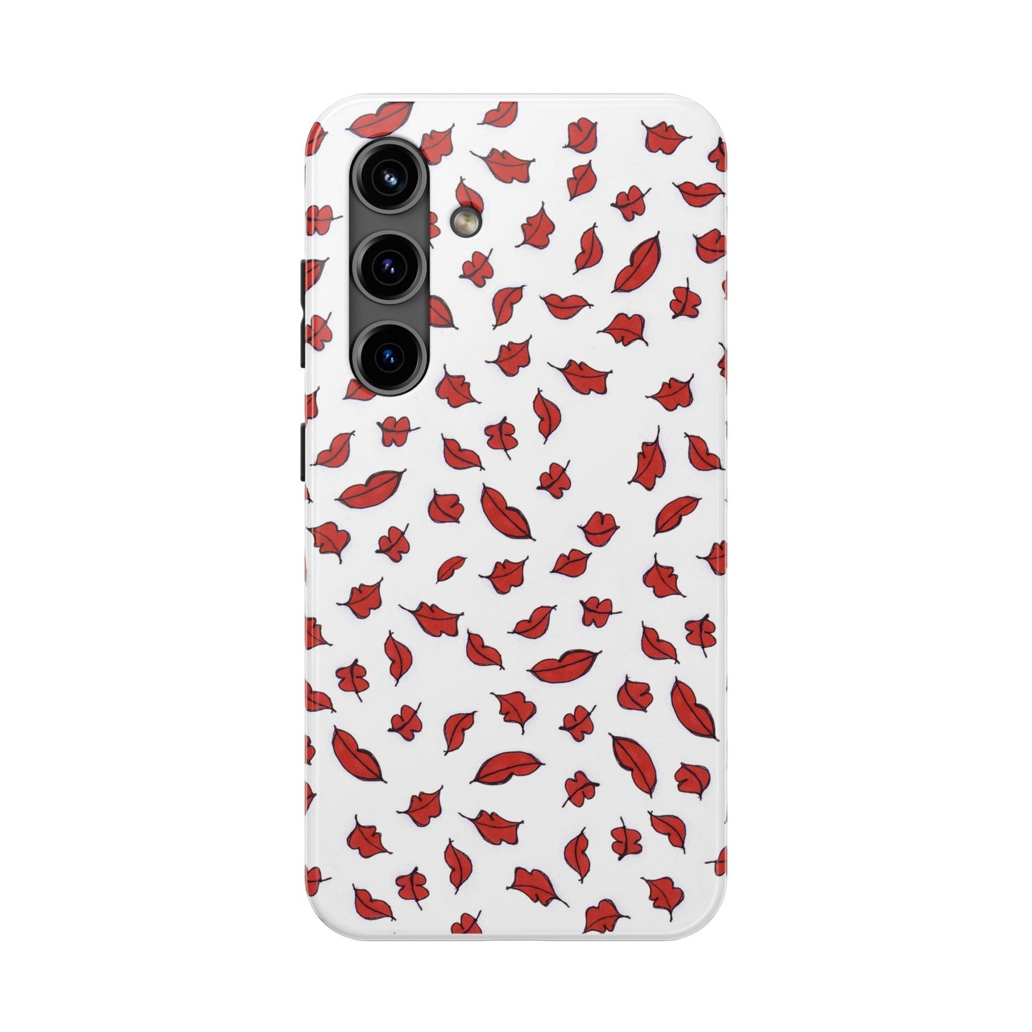 Autumn Lips White Phone Case