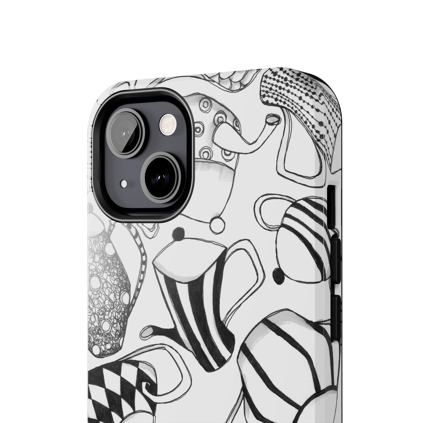 Coffee, Tea Anyone? White Phone Case