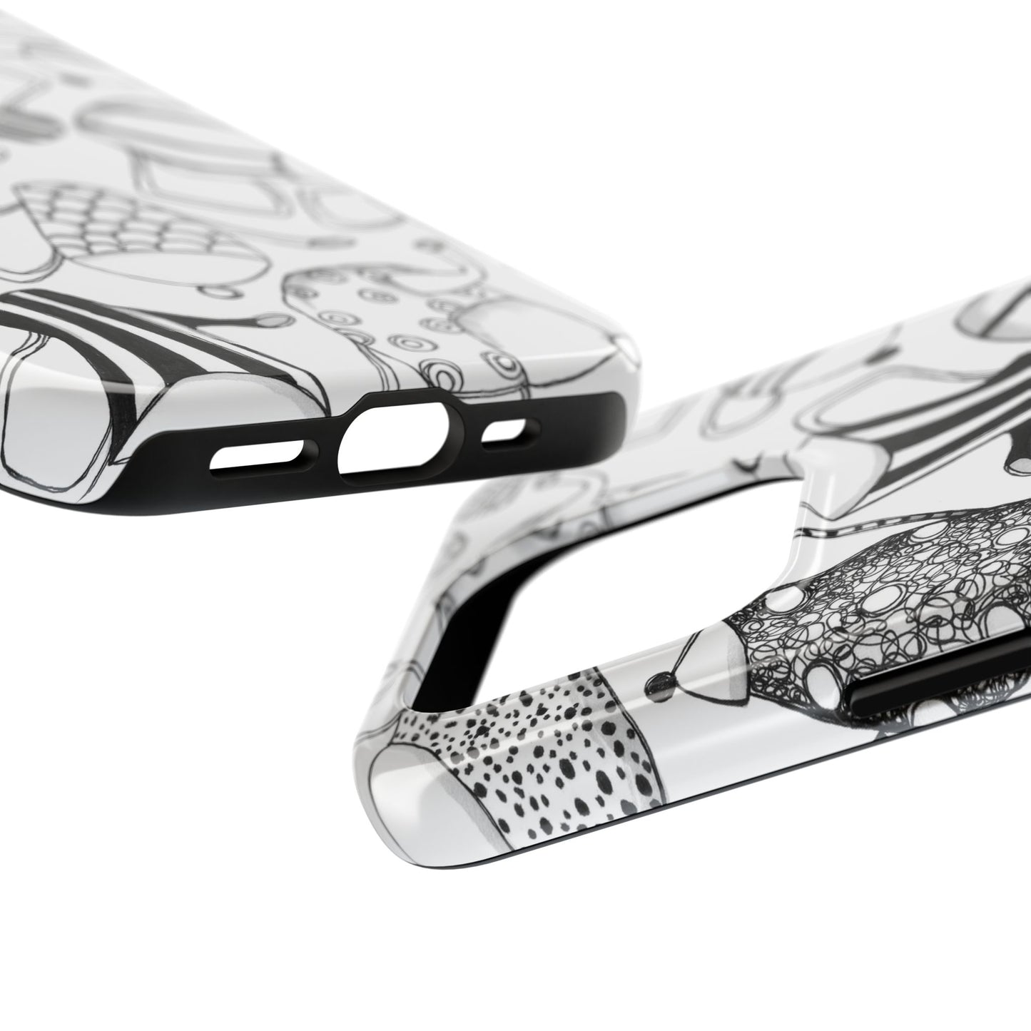 Coffee, Tea Anyone? White Phone Case