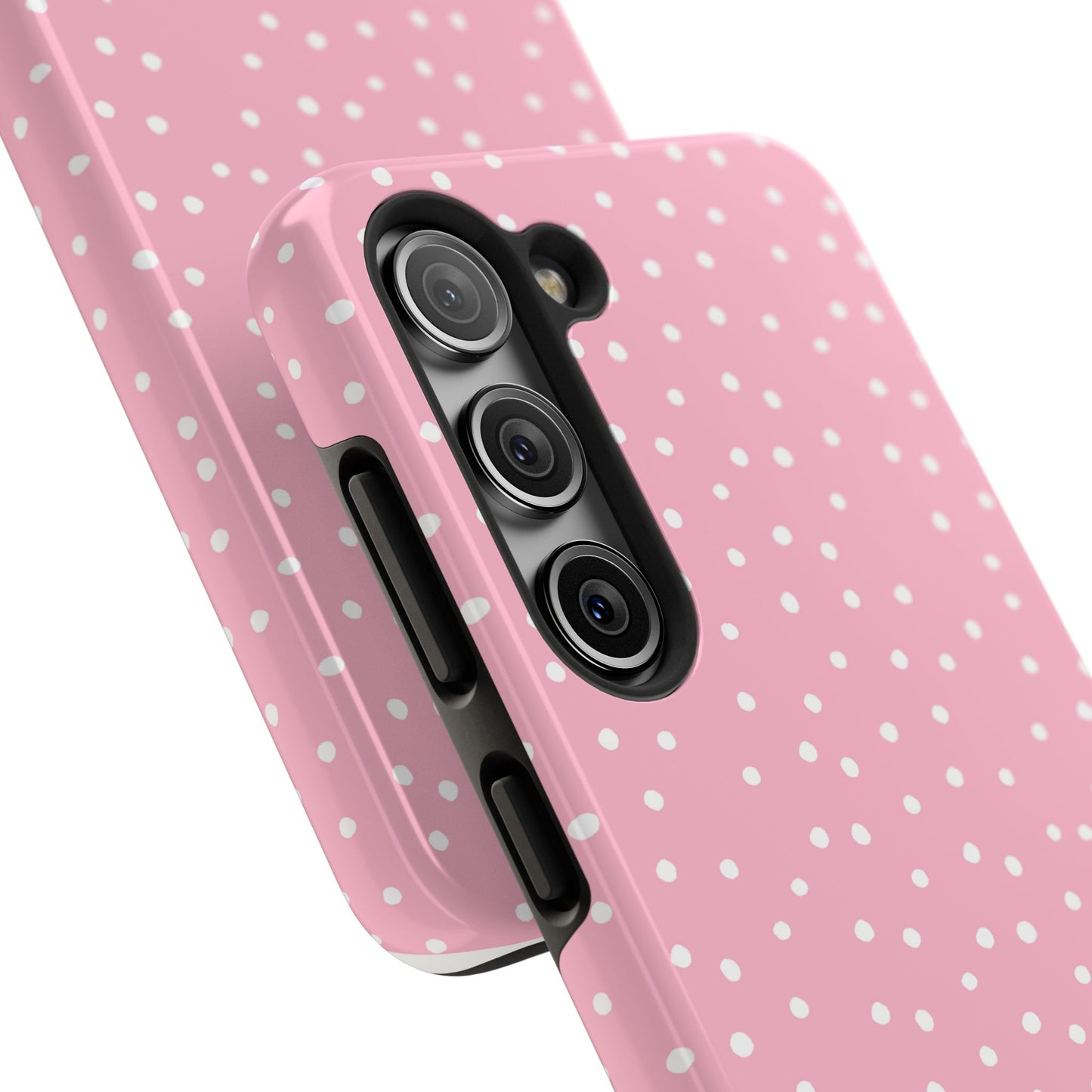 Dinky Dots Pink / White Phone Case