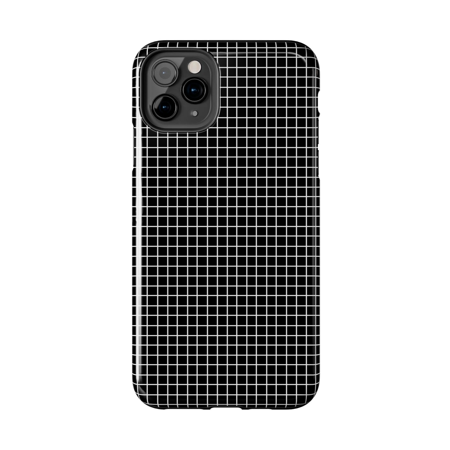 Window Pane Black / White Phone Case