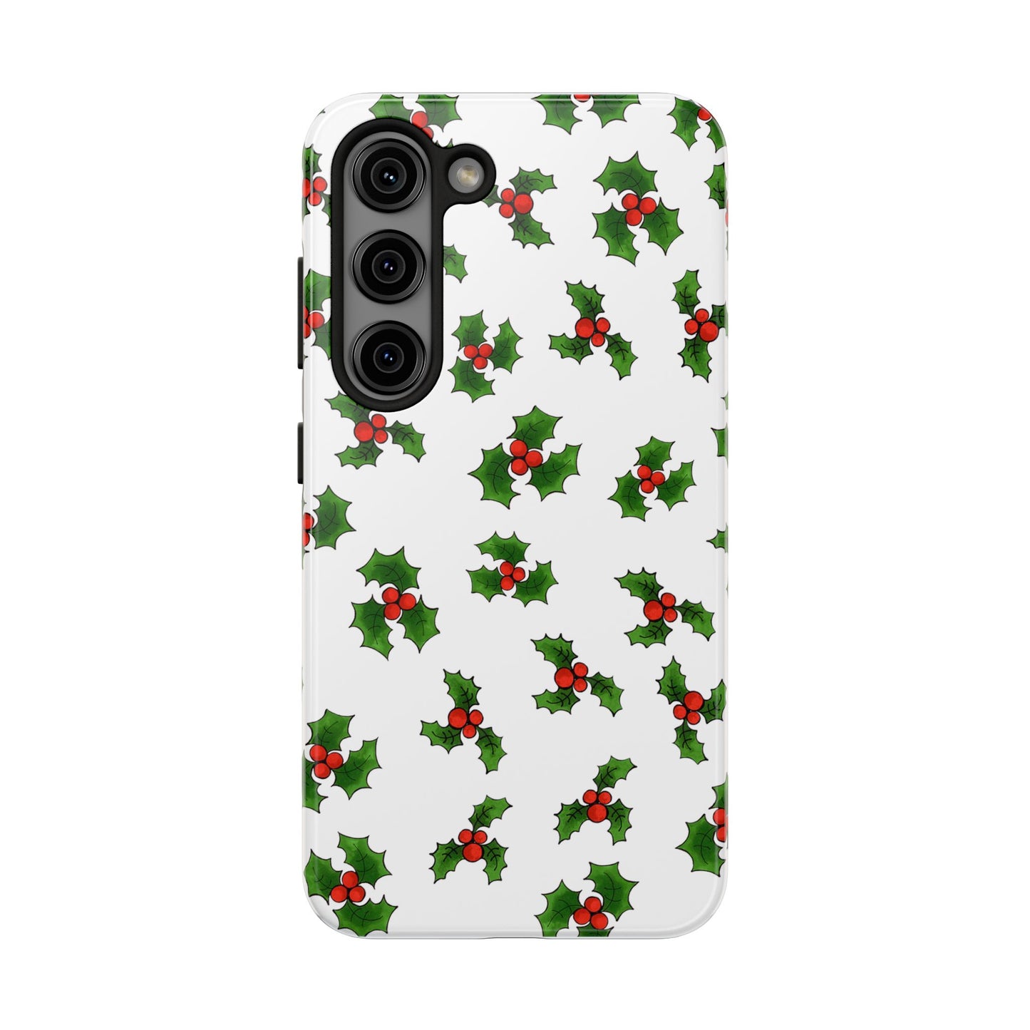 Lotsa Holly White Phone Case