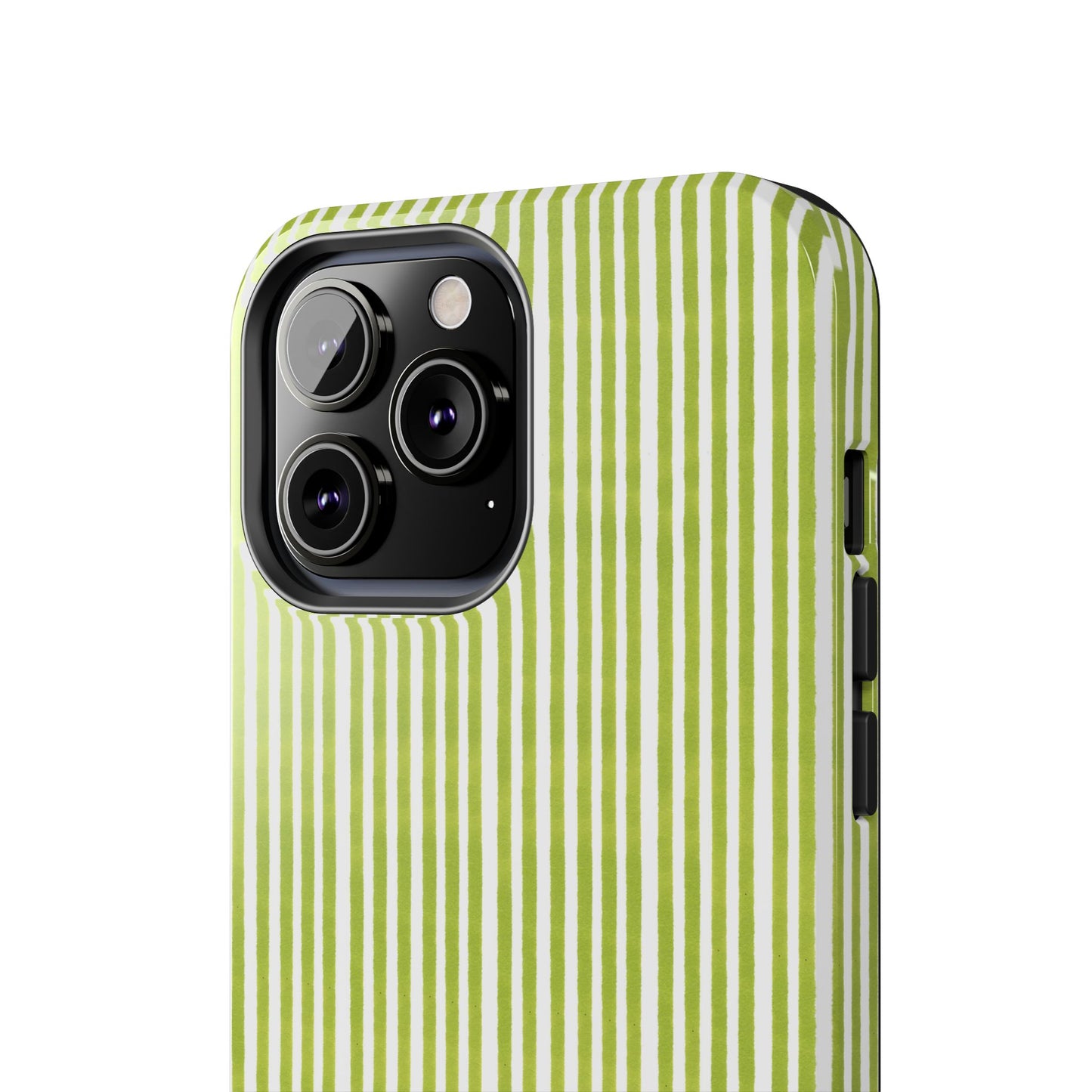 Lazy Stripe Lime Phone Case