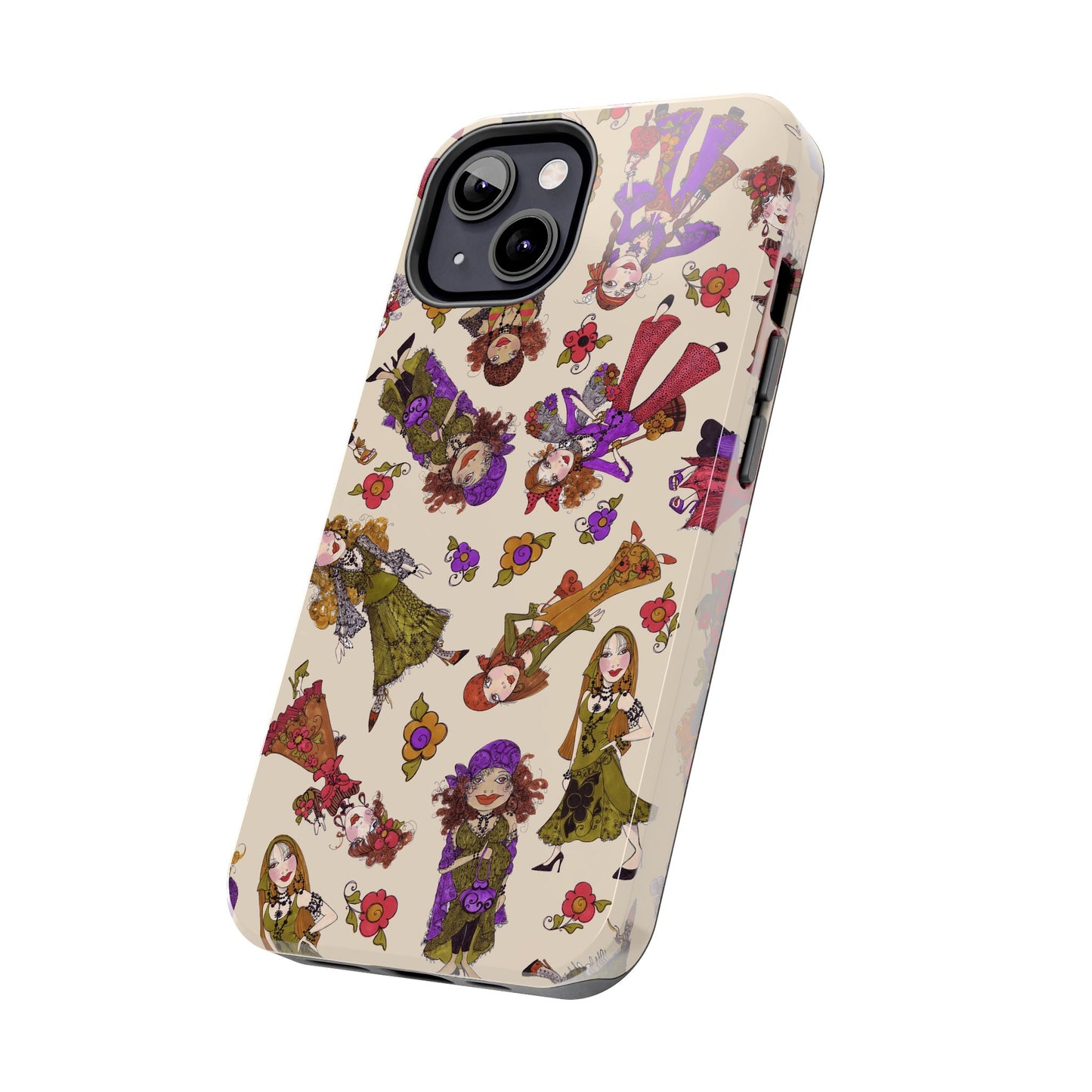 Tossed Gypsies Muslin Phone Case