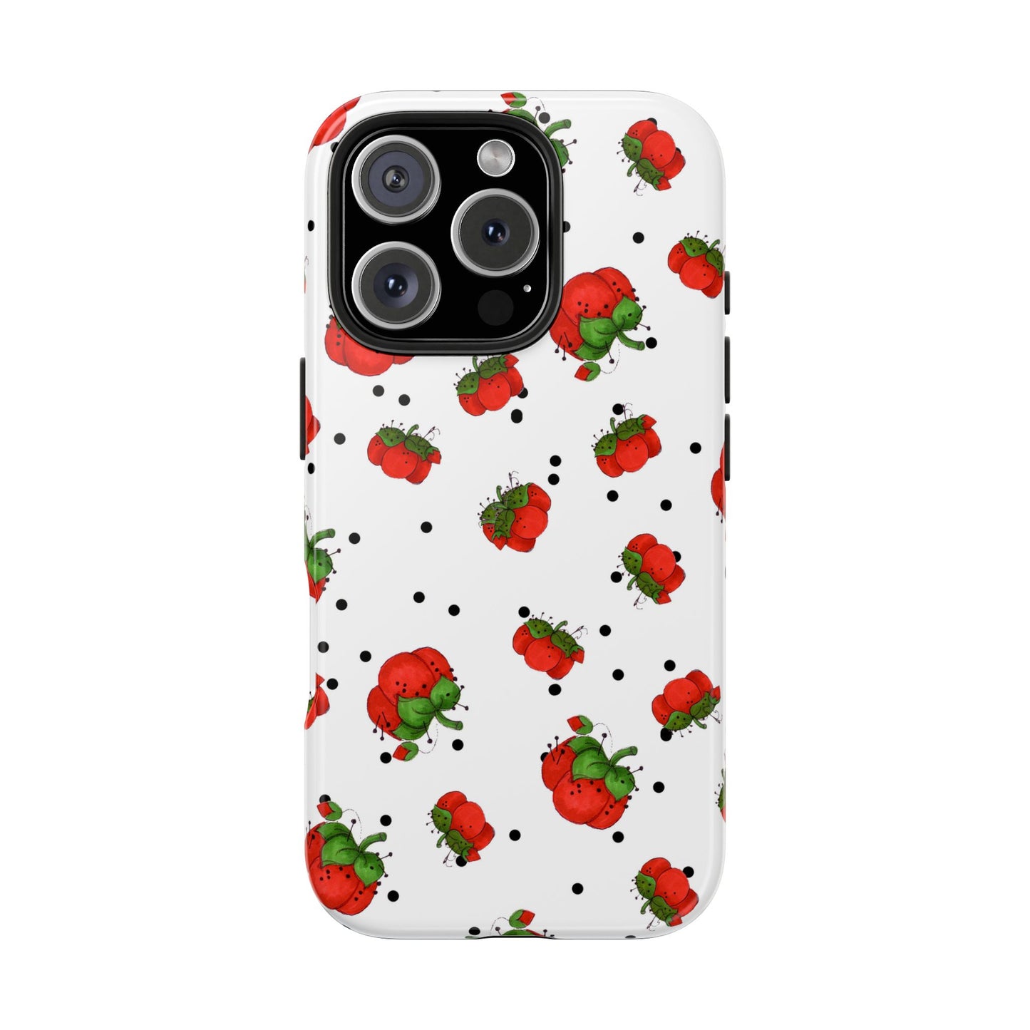 Pin Dots White Phone Case