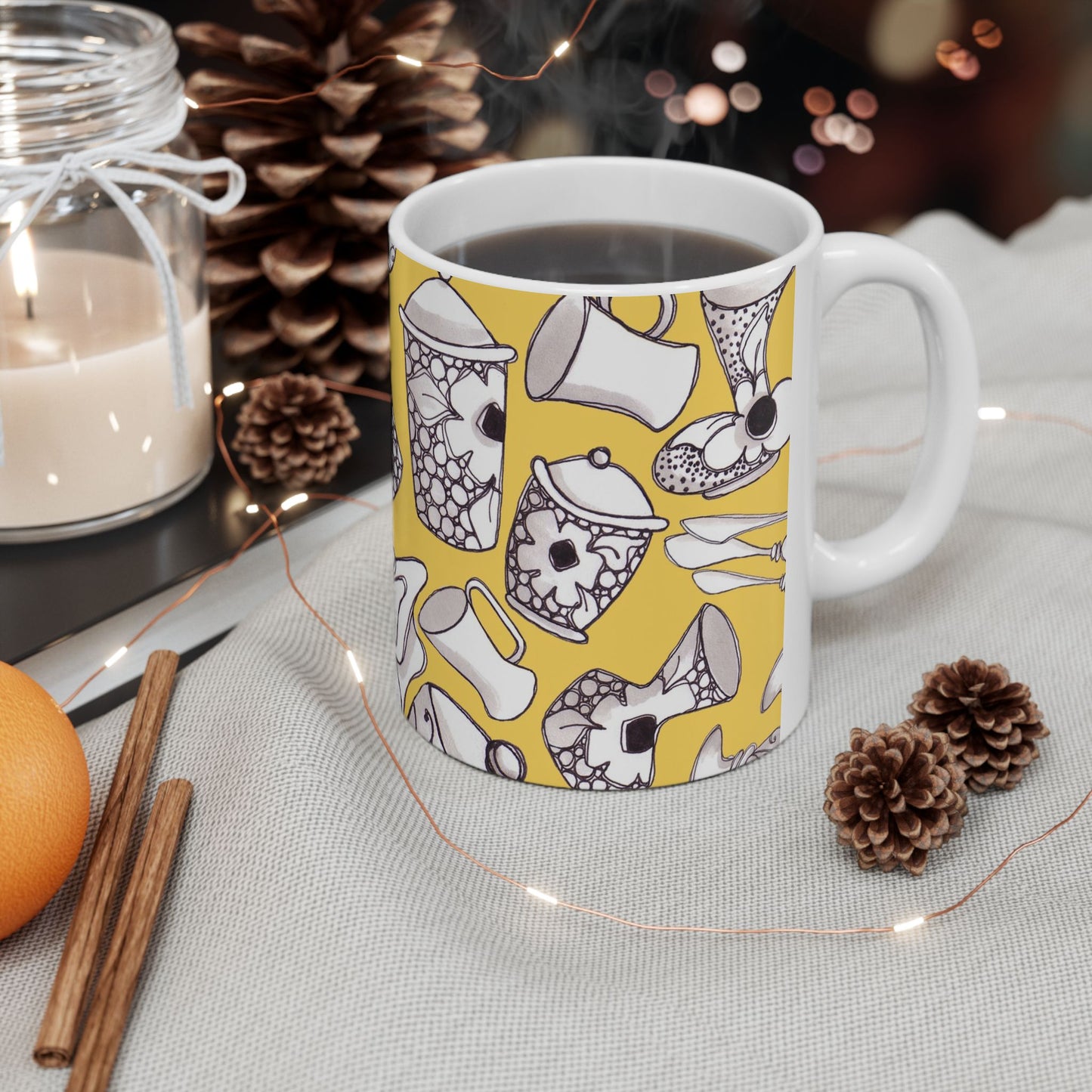 The Kitchen Sink Yellow Cup