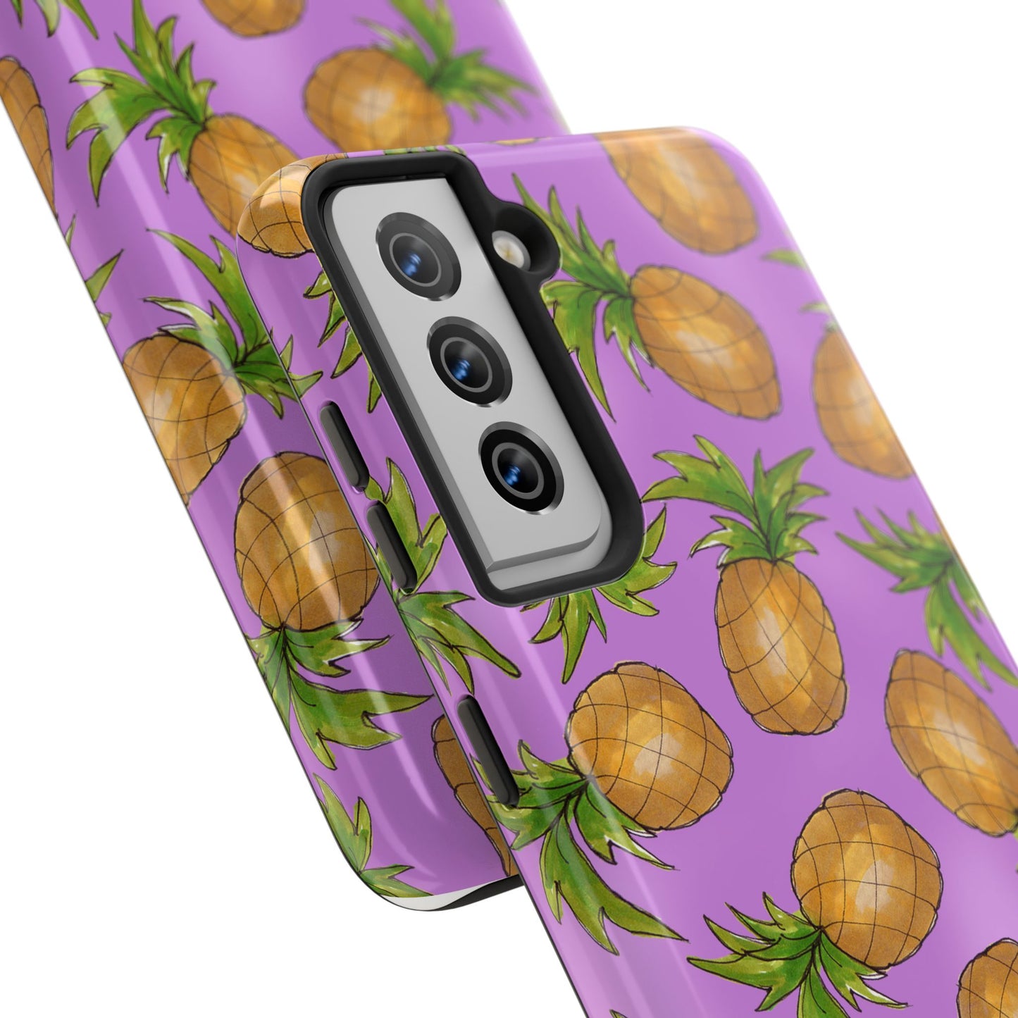 Pineapple Toss Lilac Phone Case