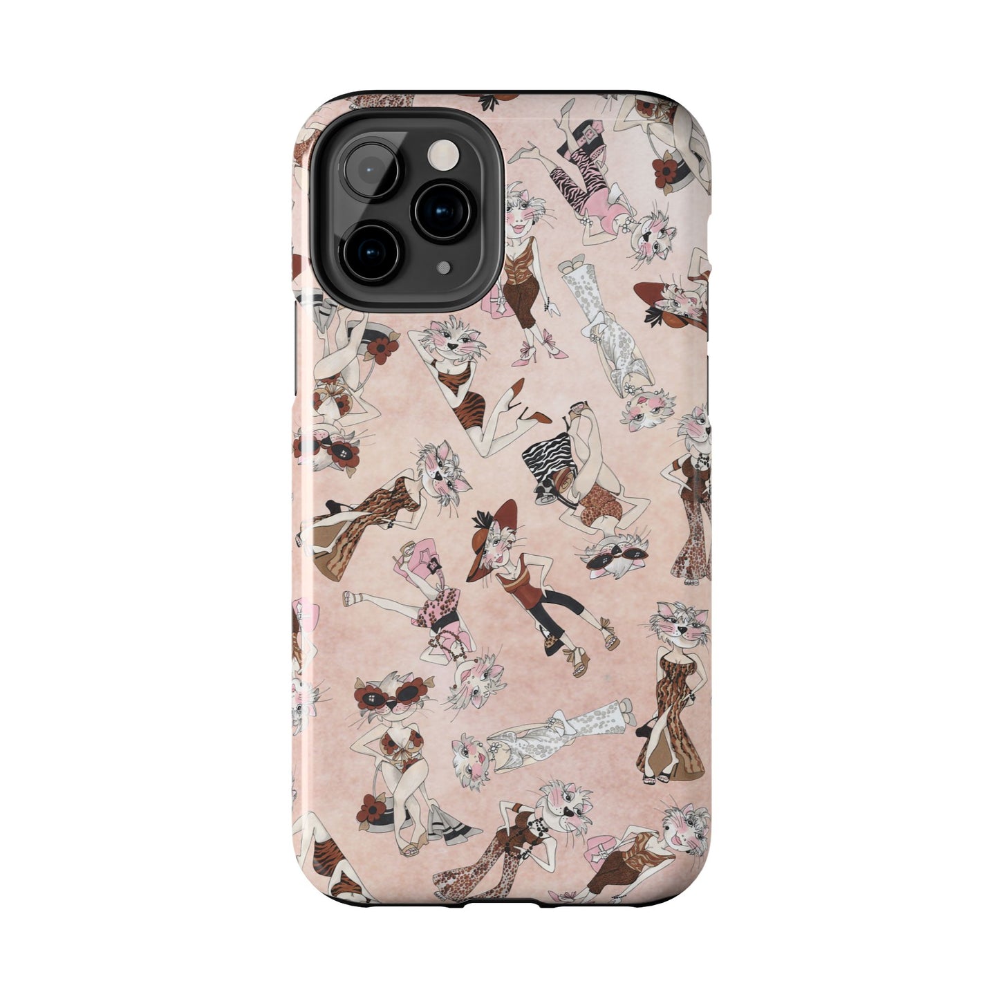 Spotted Lilies Pink Phone Case