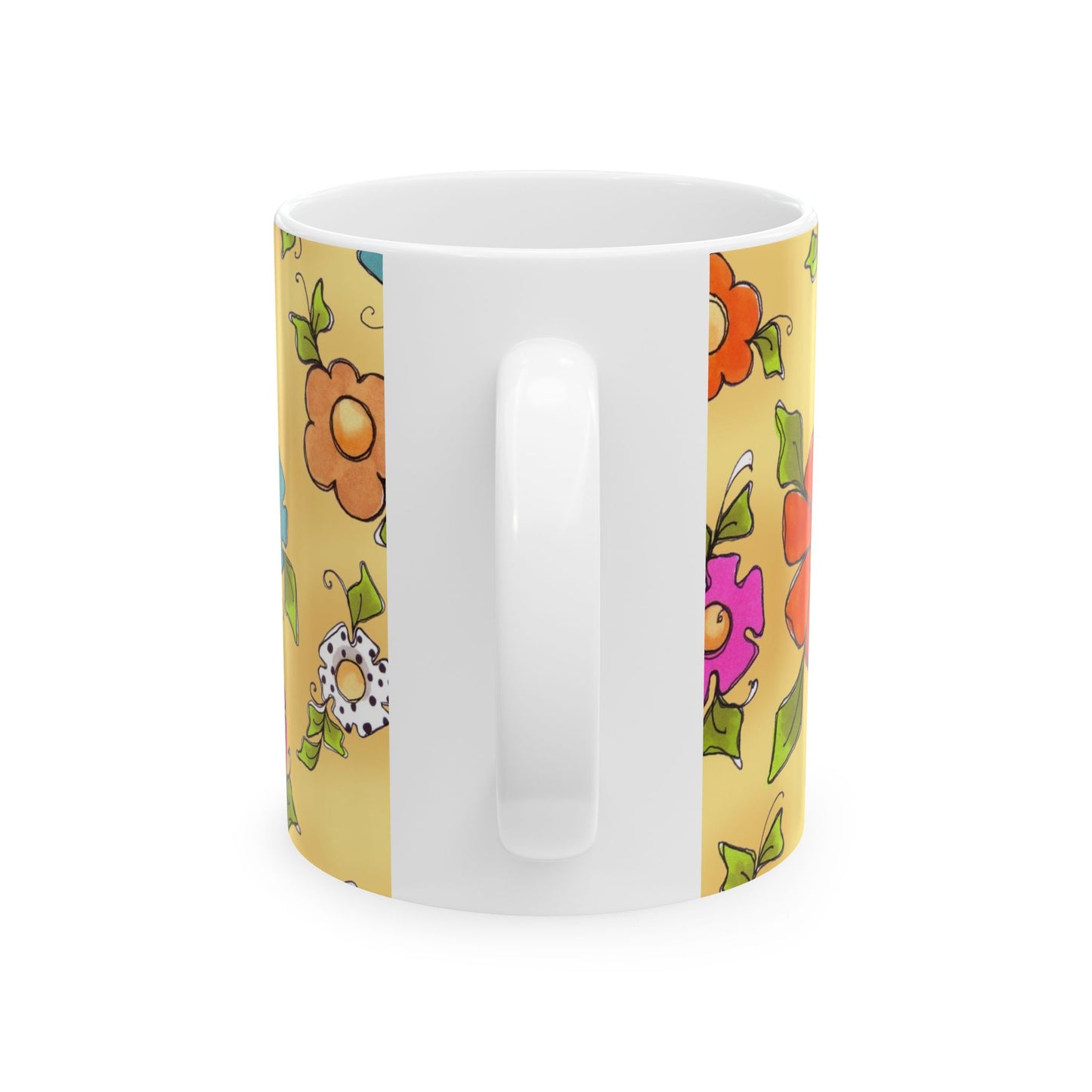 Happy Blooms Yellow Cup