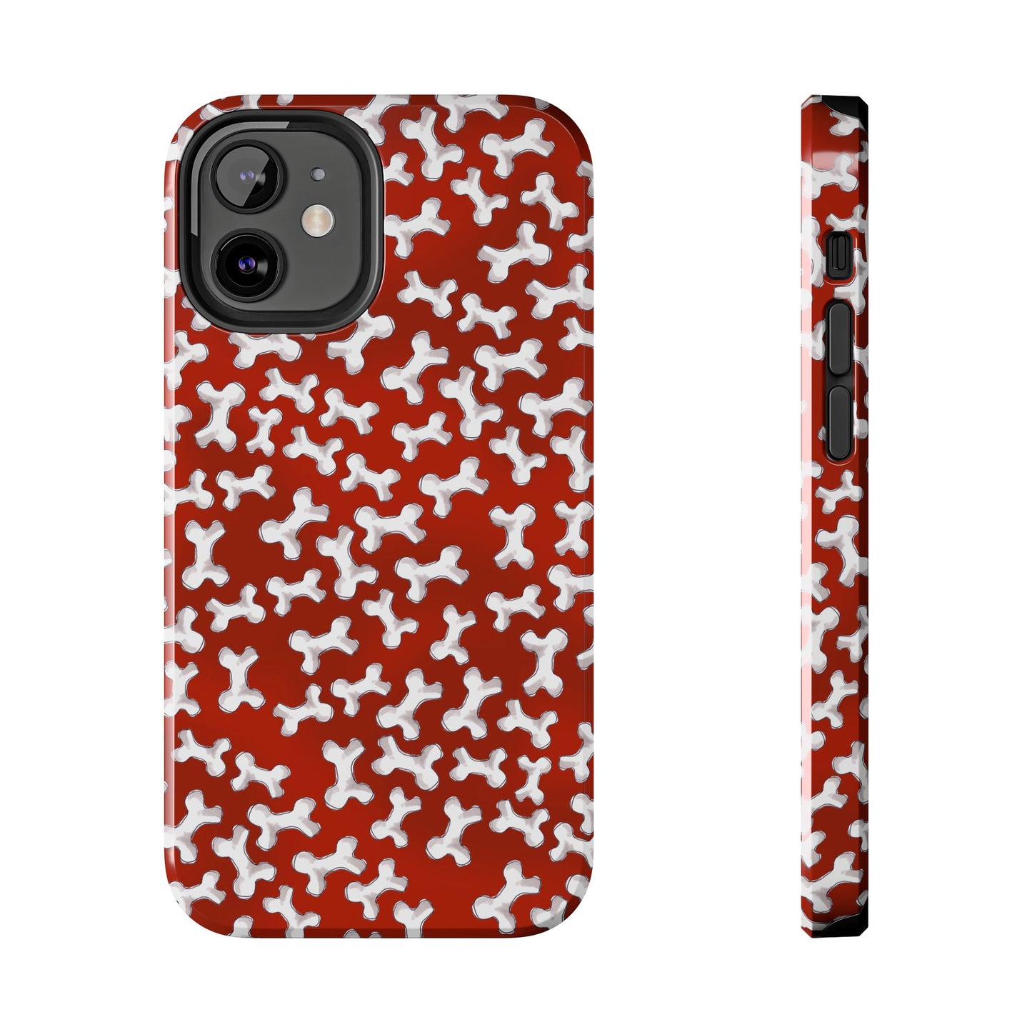 Bones a Lot Red Phone Case