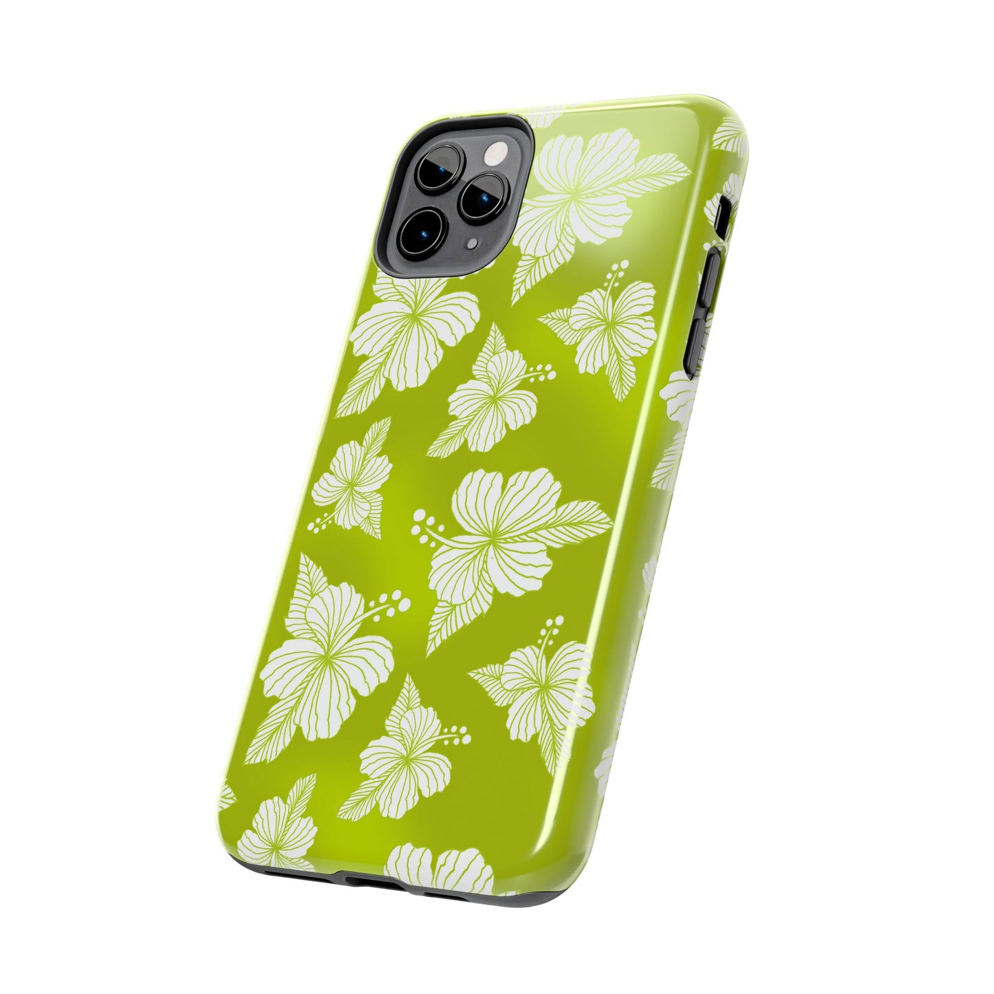 Hibiscus Green Phone Case