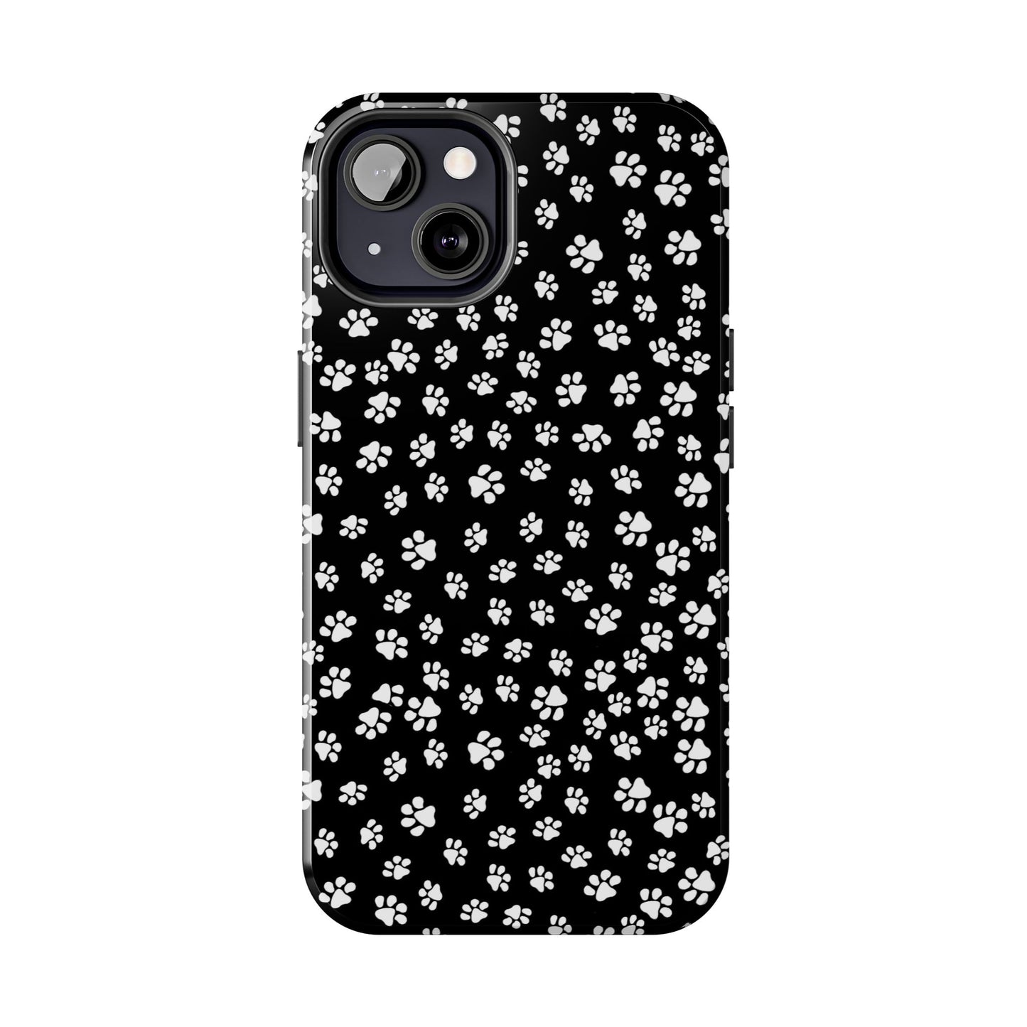 Little Paws Black / White Phone Case