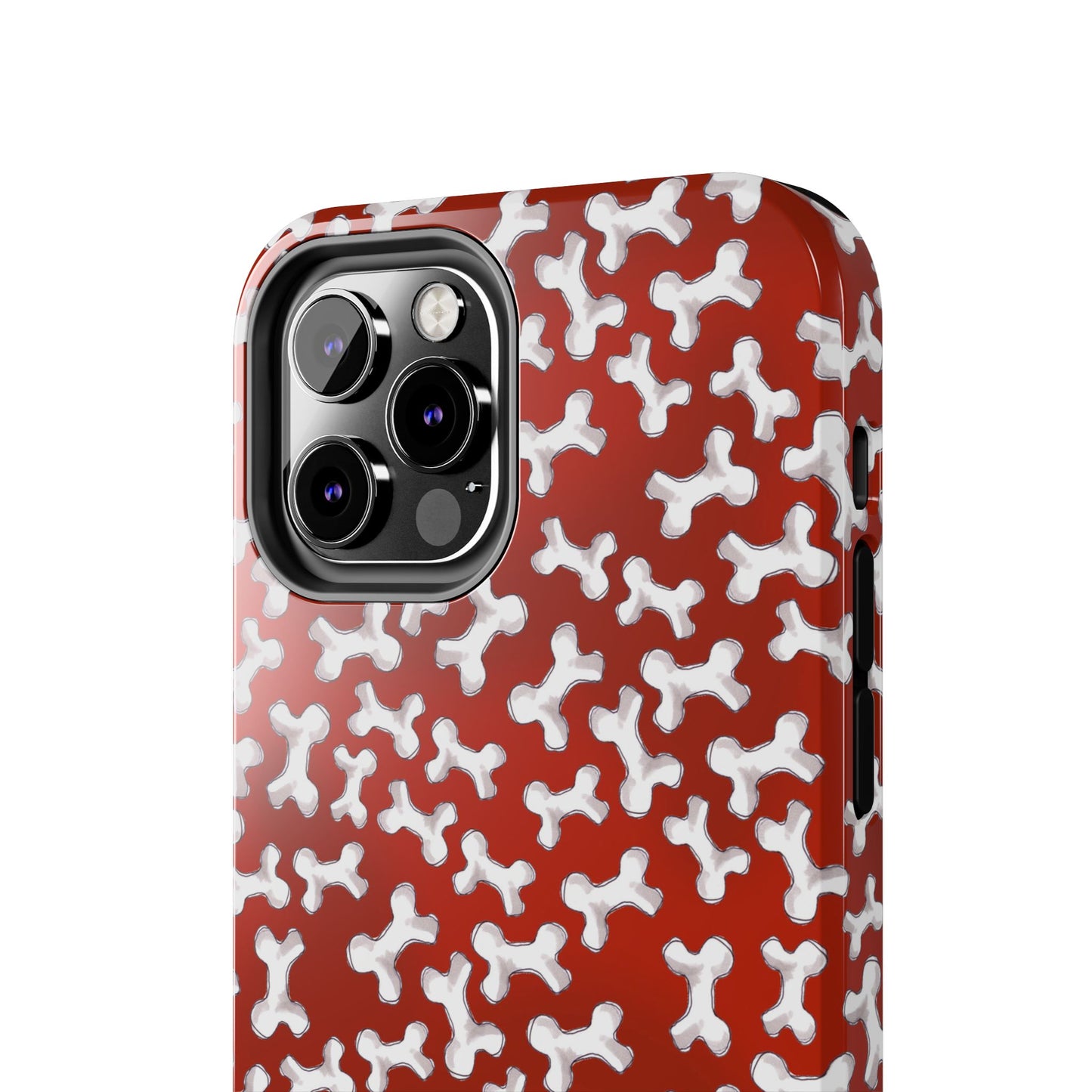 Bones a Lot Red Phone Case