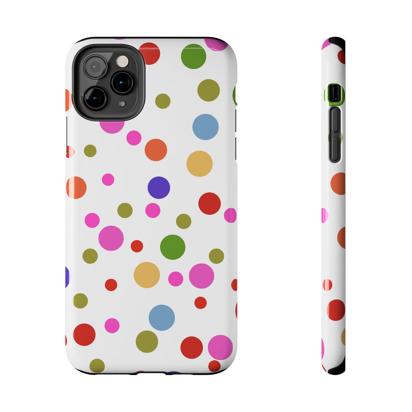 Dot Assortment White Phone Case