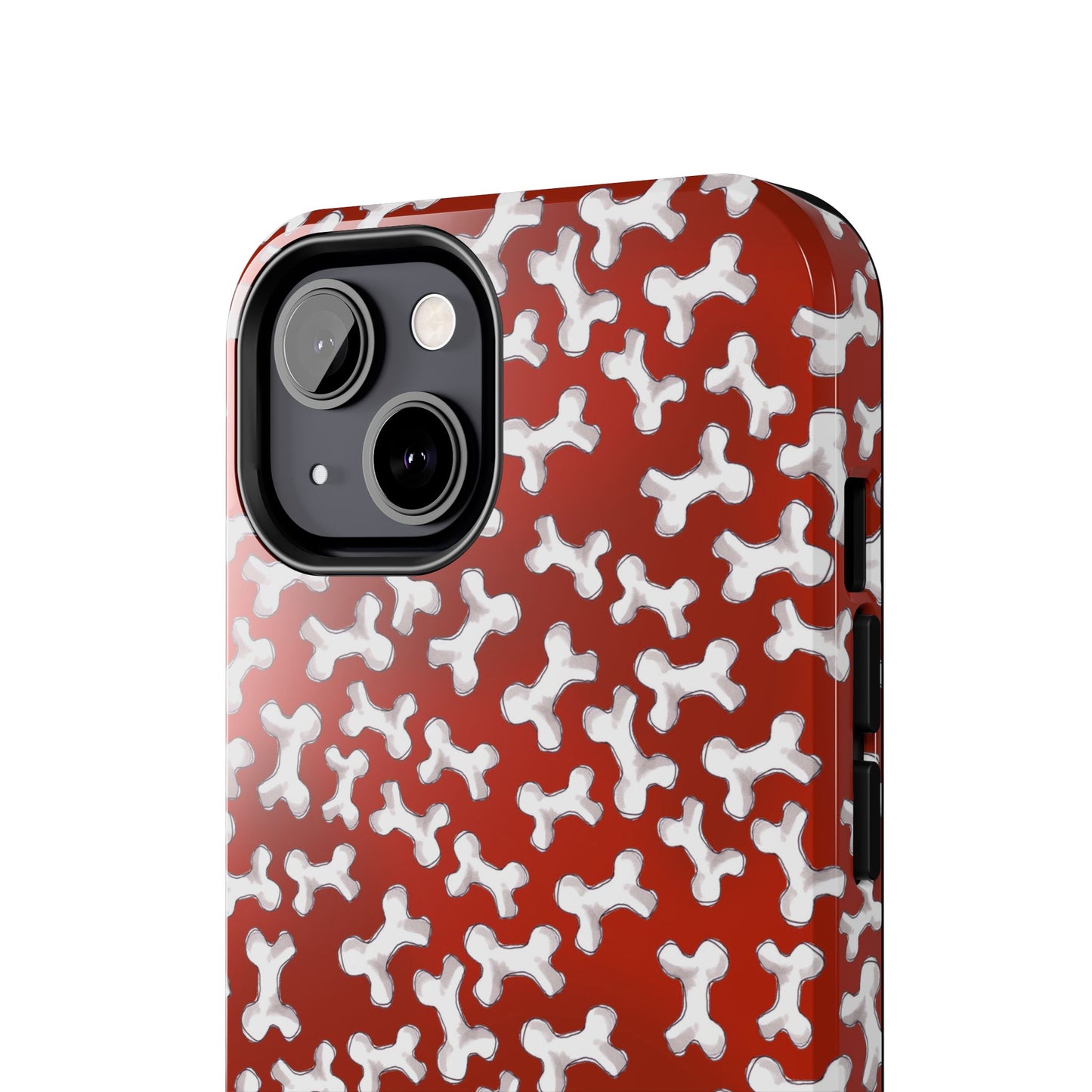 Bones a Lot Red Phone Case