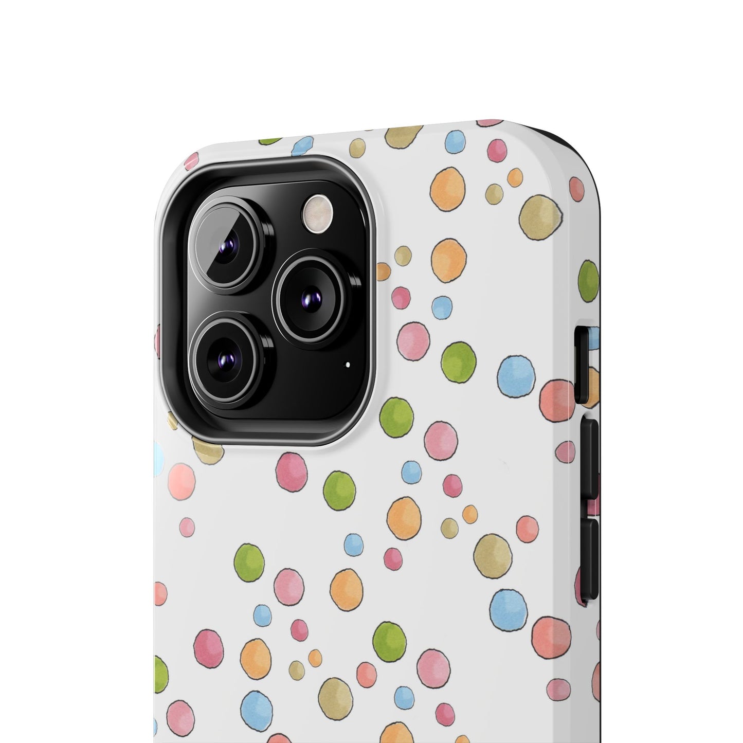 Clown Dots White Phone Case