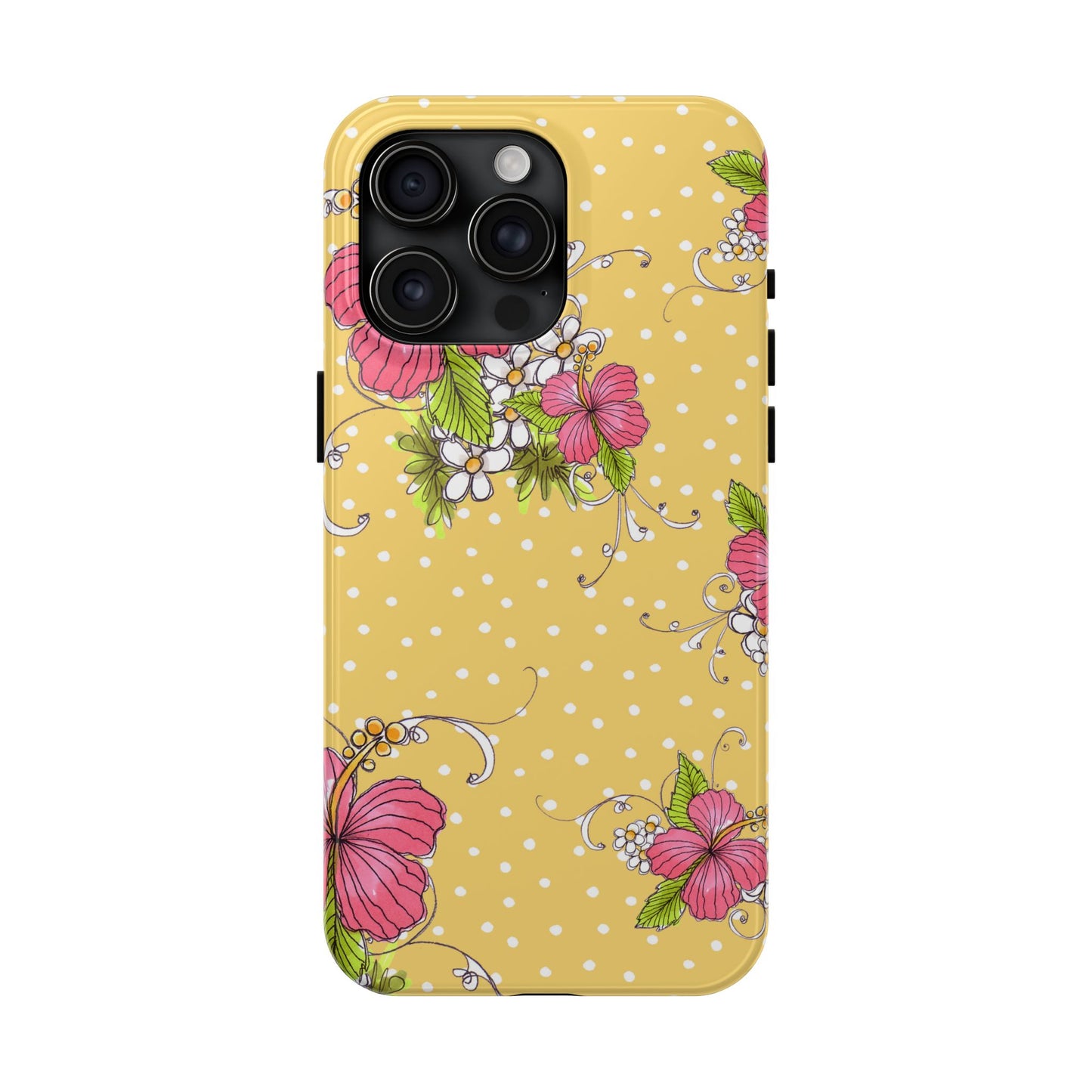 Lady Luau Yellow Phone Case