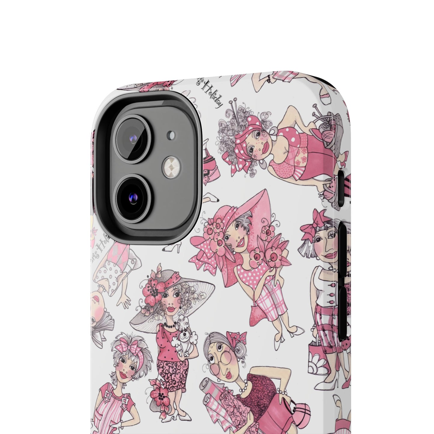 Parisians White Phone Case