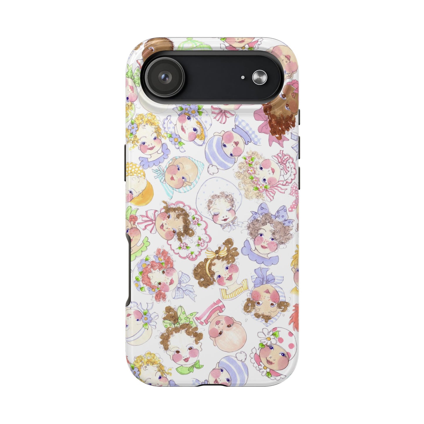 Baby Face Fling White Phone Case