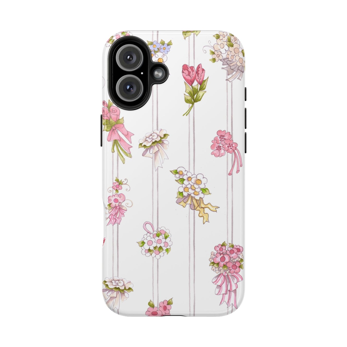 Bouquet Stripe Phone Case