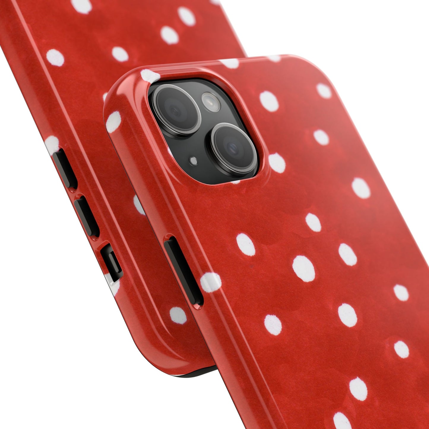 Dots Red Phone Case