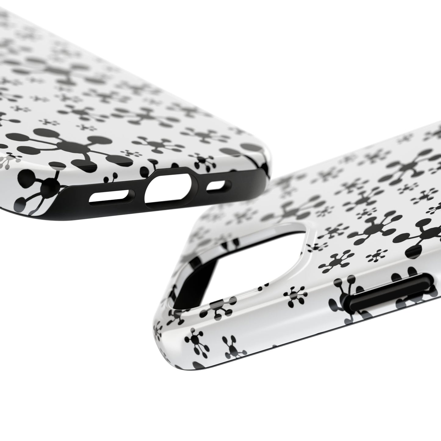 Jacks White / Black Phone Case