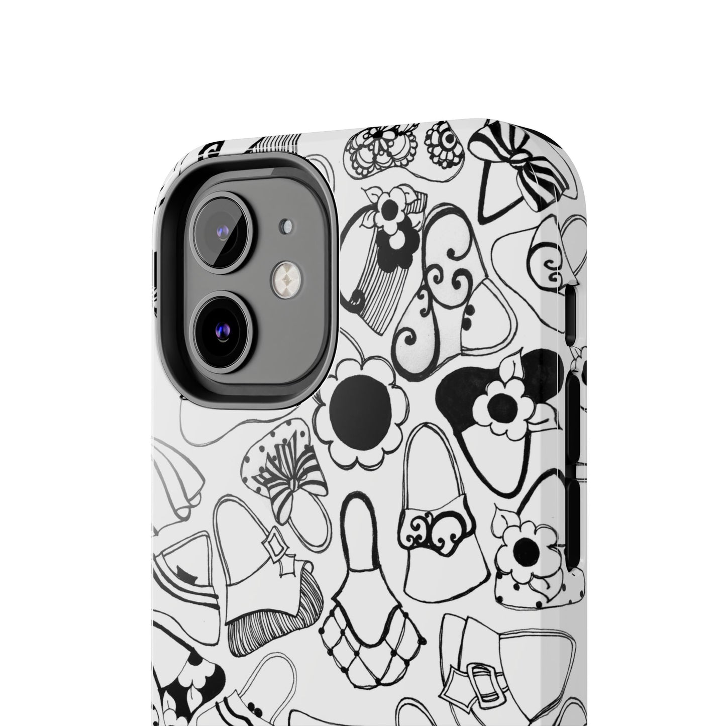 Handbags White / Black Phone Case