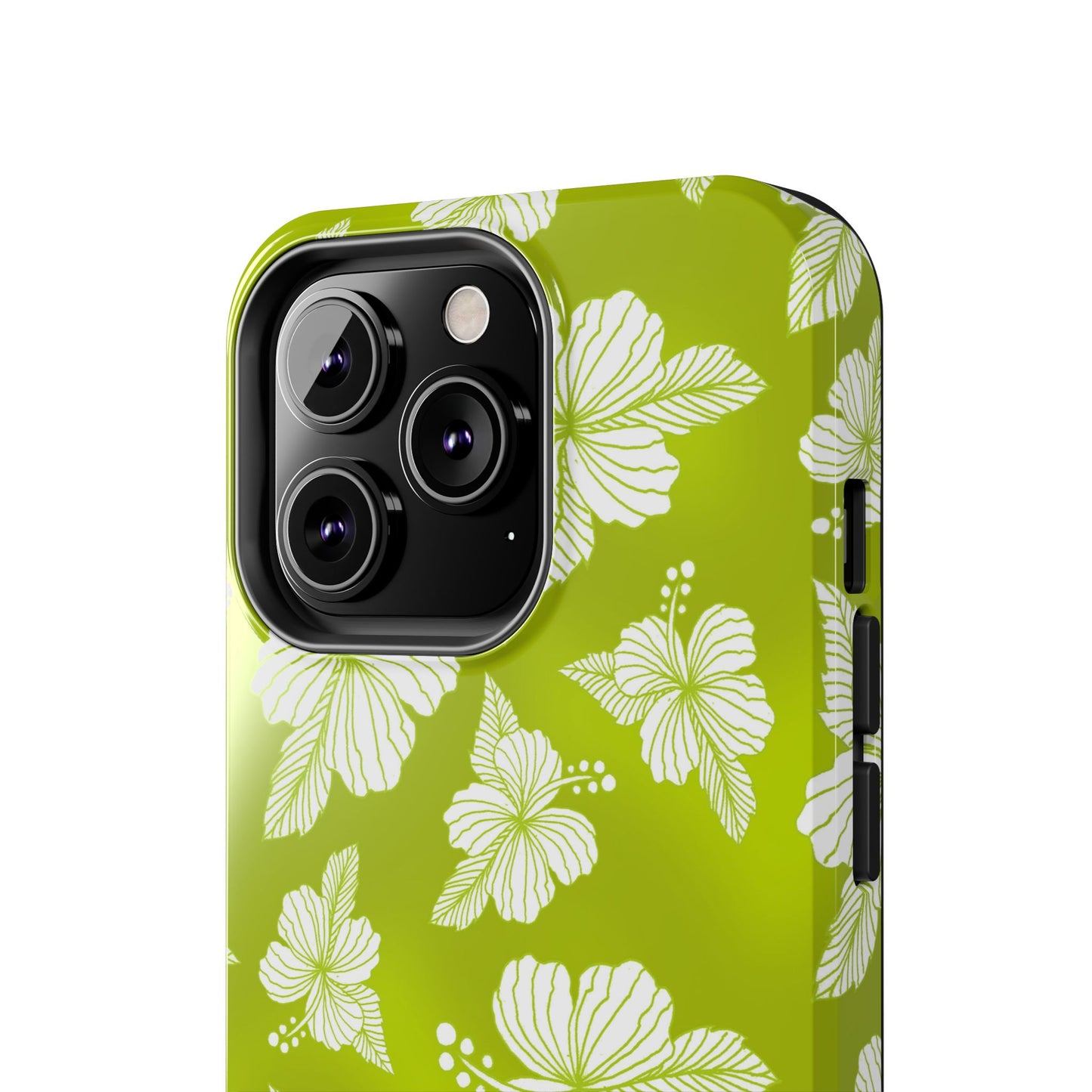 Hibiscus Green Phone Case