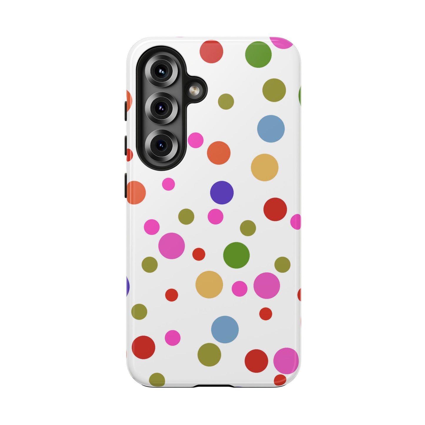 Dot Assortment White Phone Case