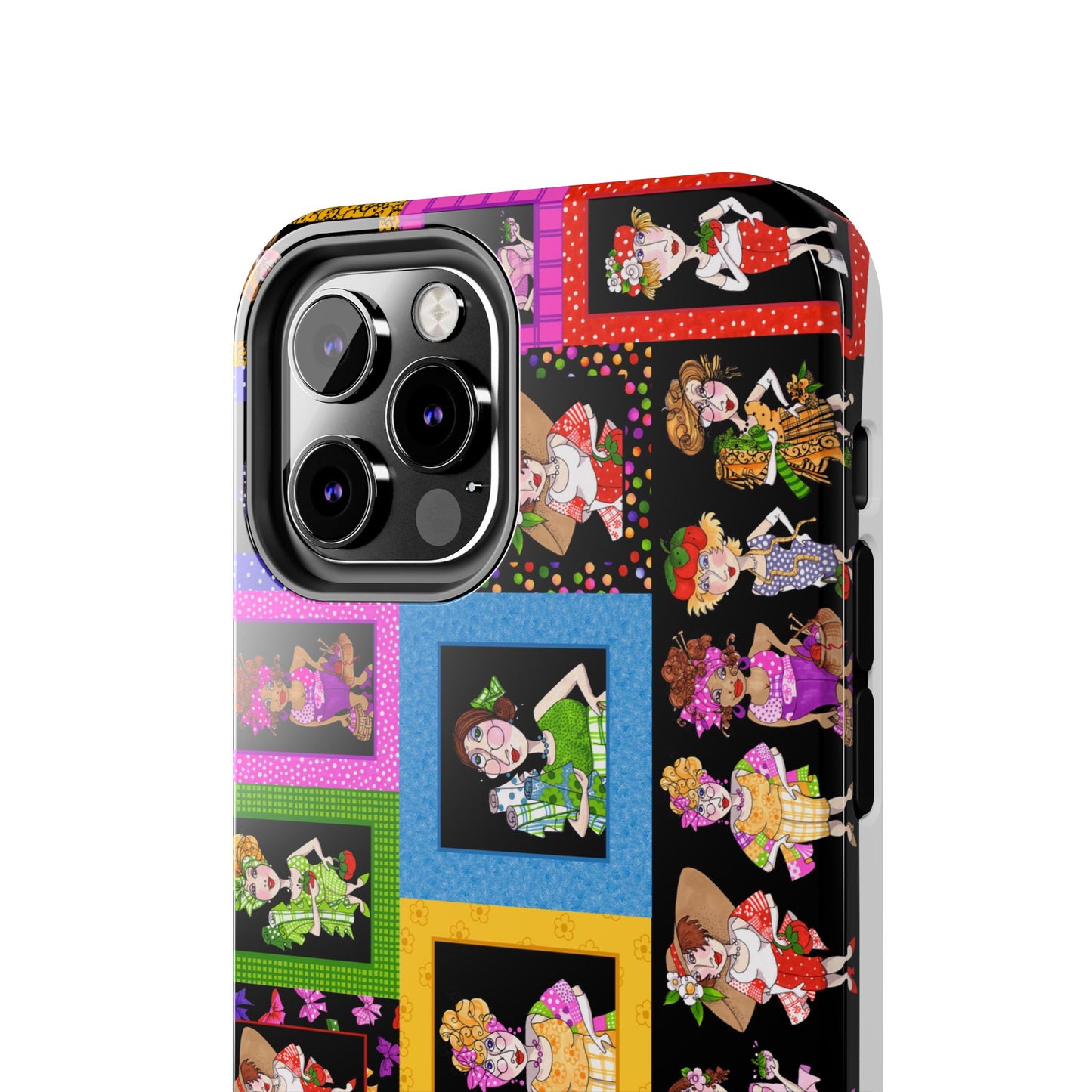 Fun Ladies Black Phone Case
