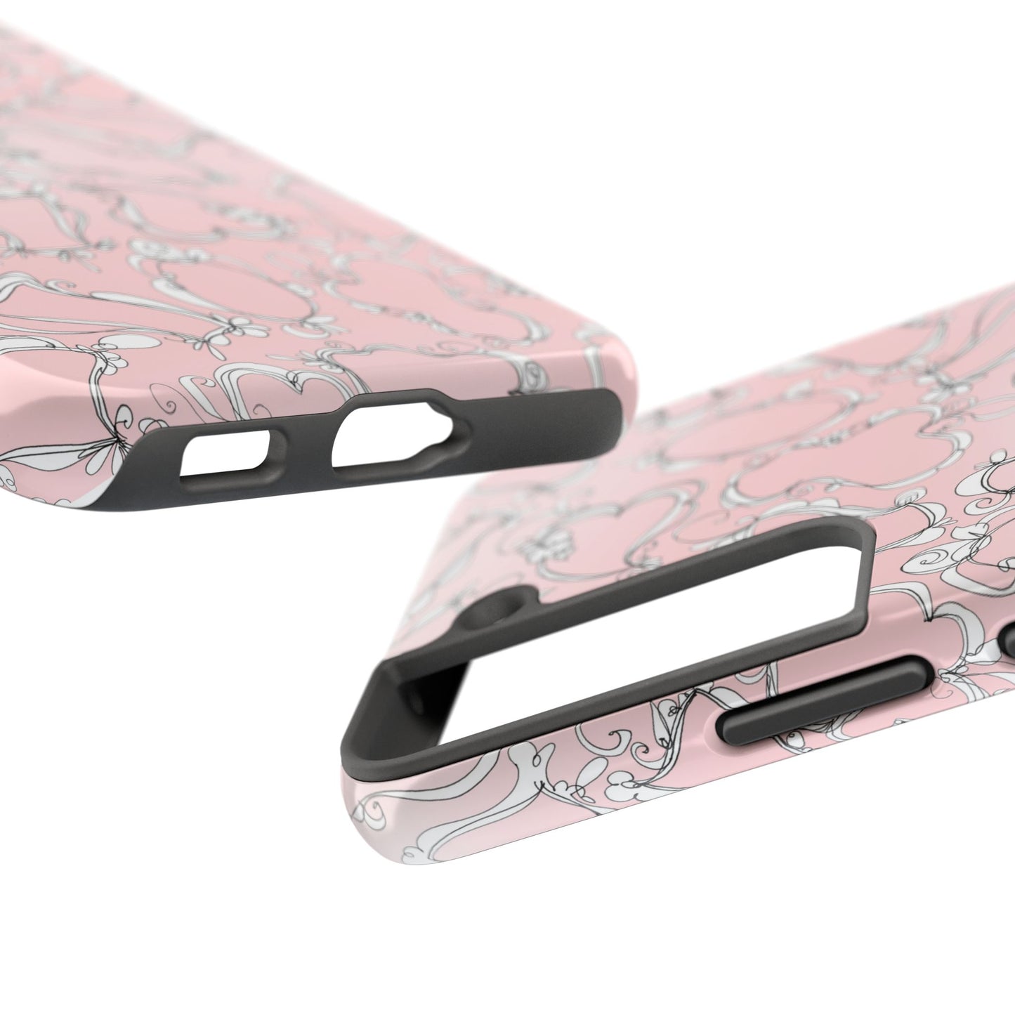 Fancy Frames Pink / White Phone Case
