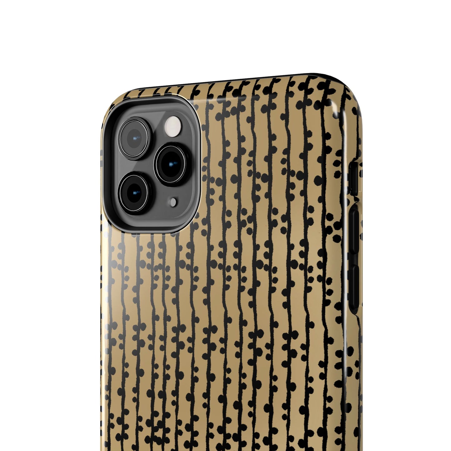 Loopy Stripe Tan Phone Case