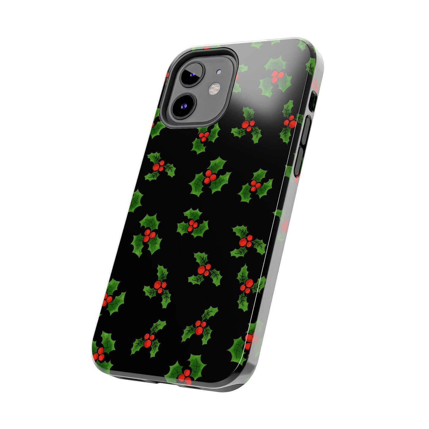 Lotsa Holly Black Phone Case