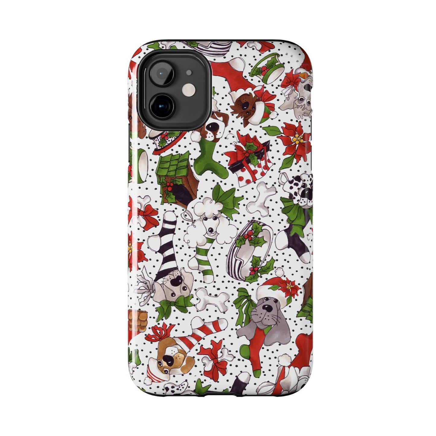 Holiday Fun Toss White Phone Case