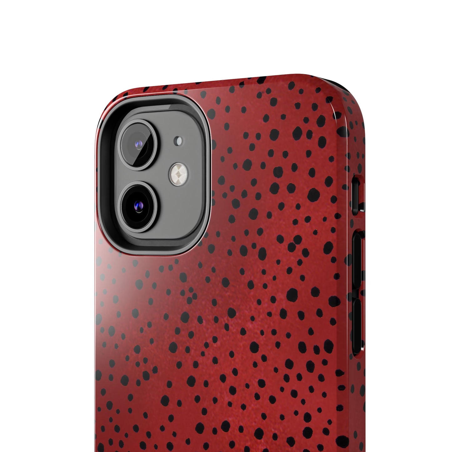 Pepper Dots Red / Black Phone Case