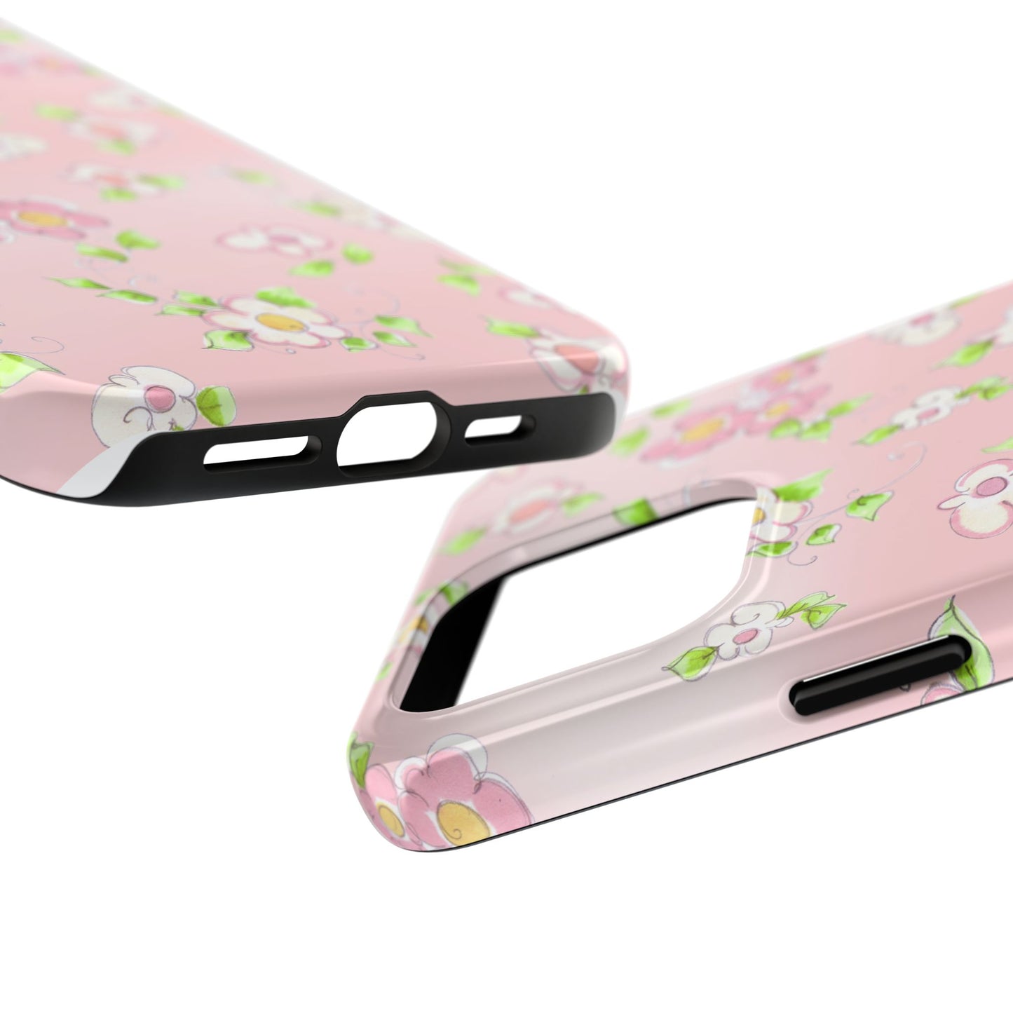 Precious Posies Pink Phone Case