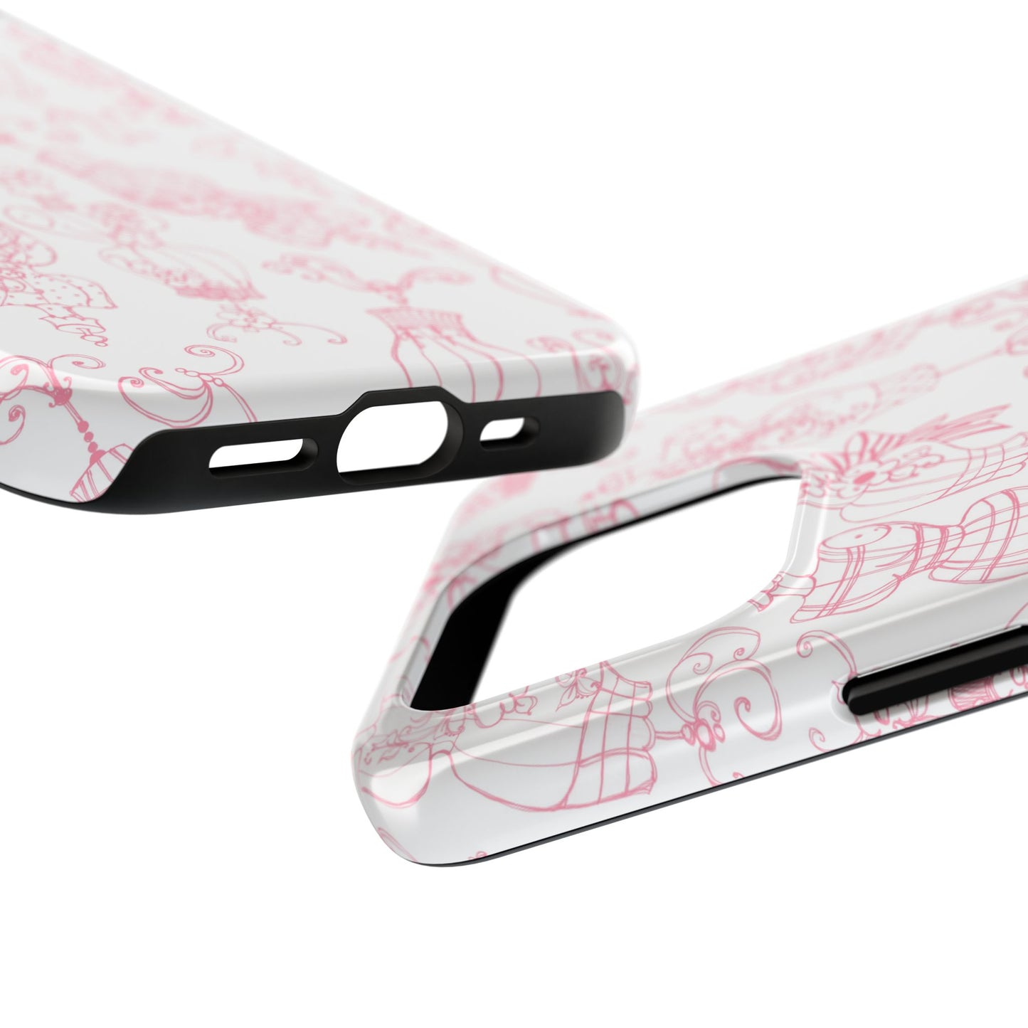 Mannequinique White / Pink Phone Case