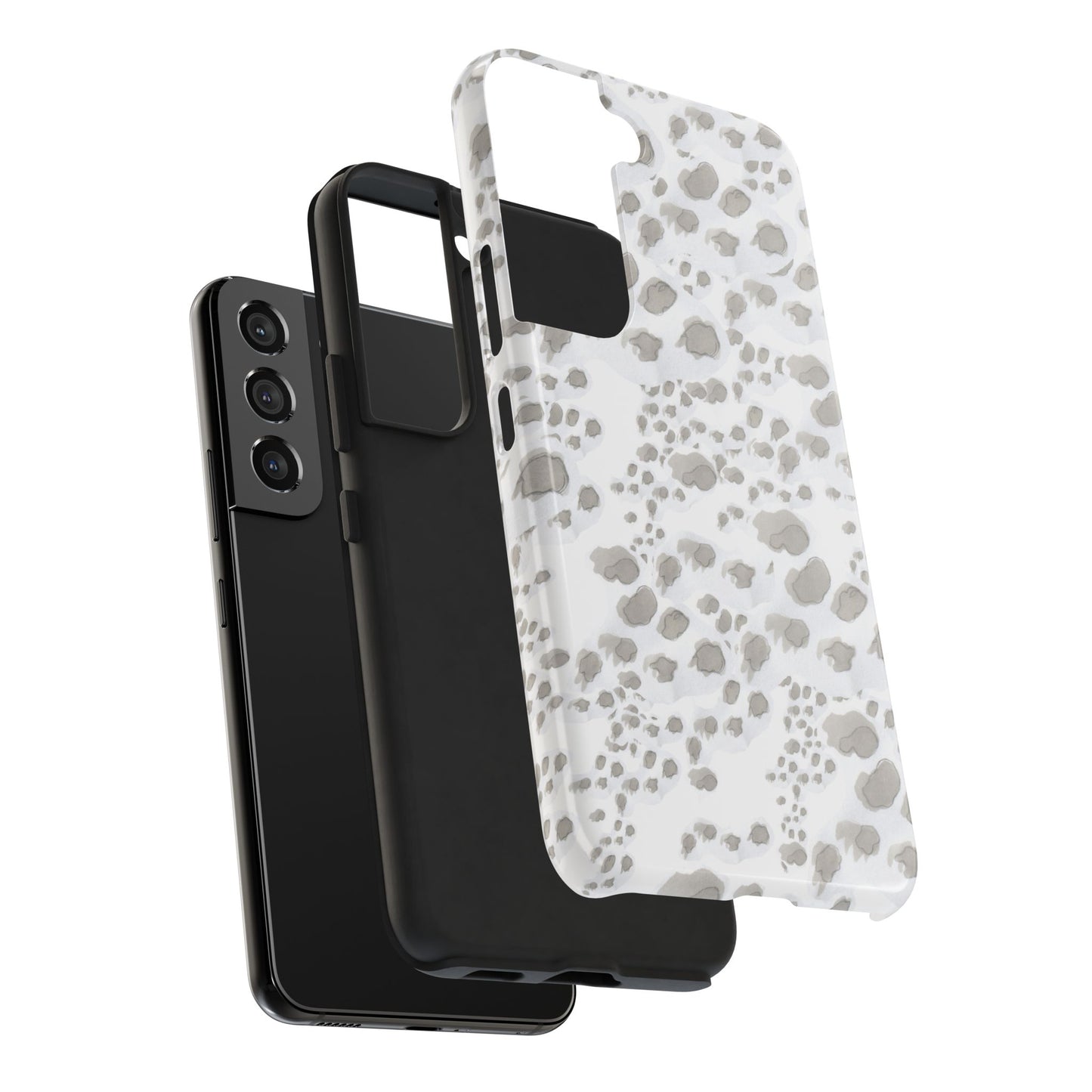 Kitty Dots White Phone Case