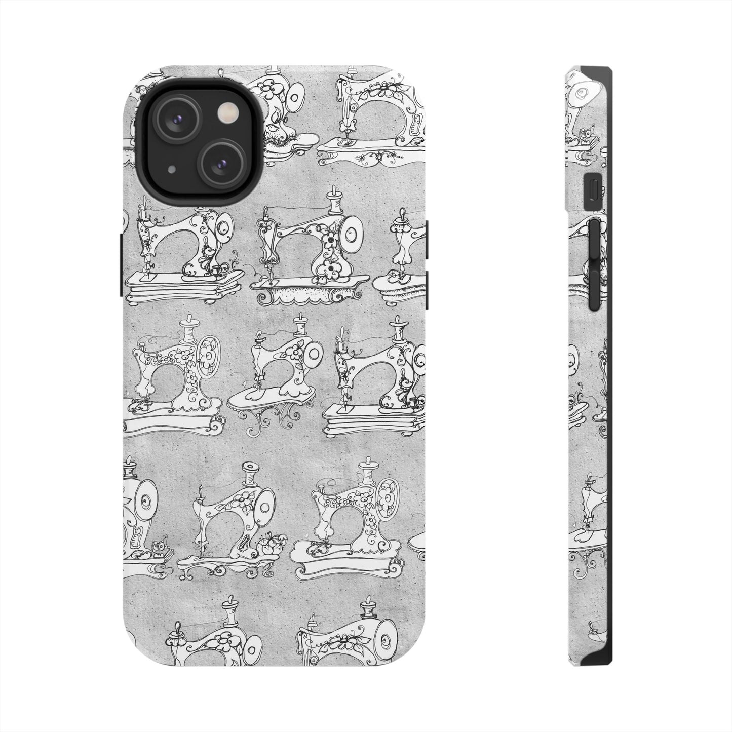 Machination Silver Phone Case