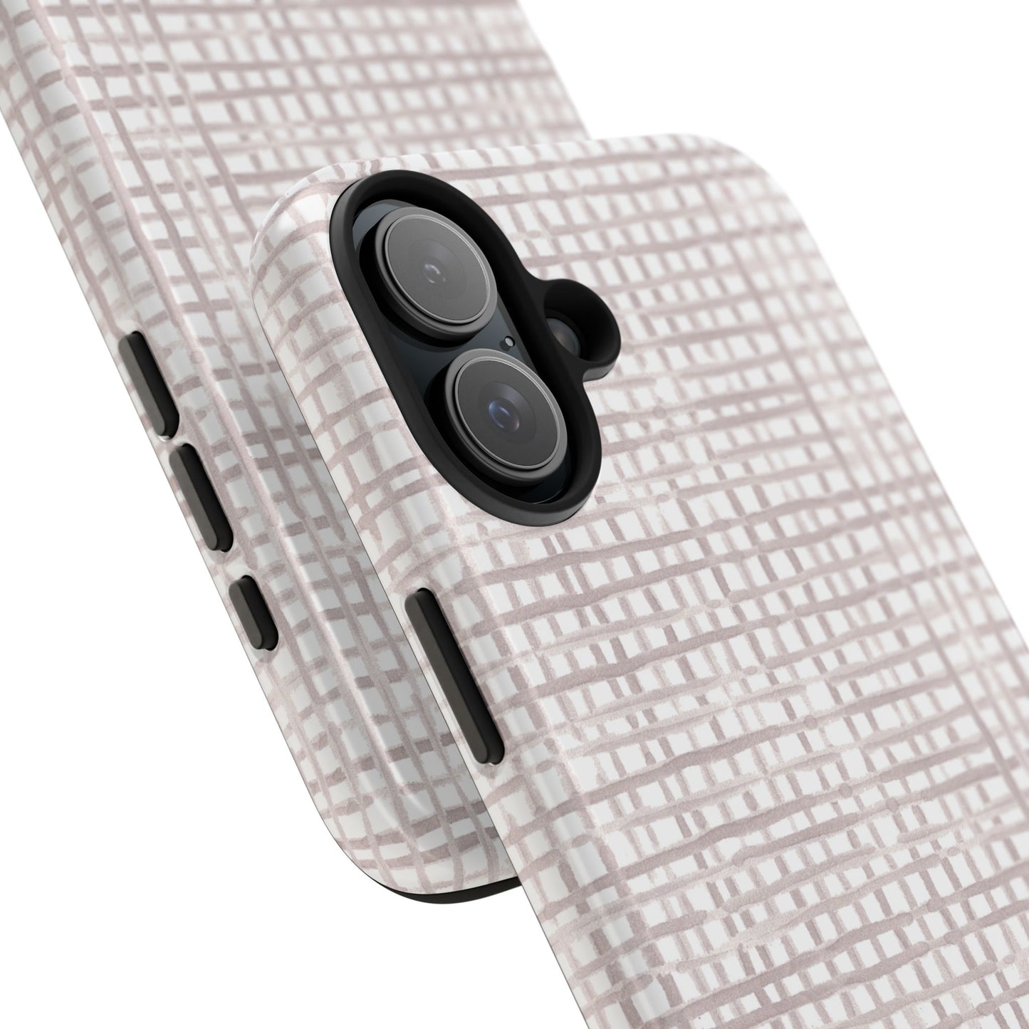 Gingham Gray Phone Case