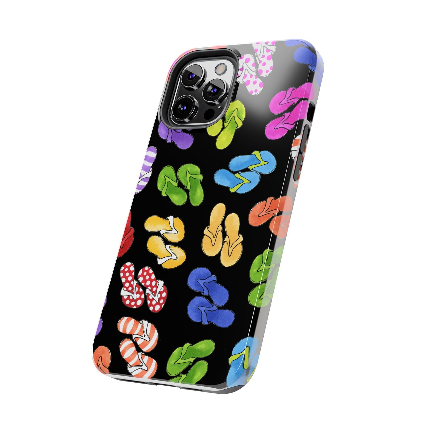 Fun Flops Black Phone Case