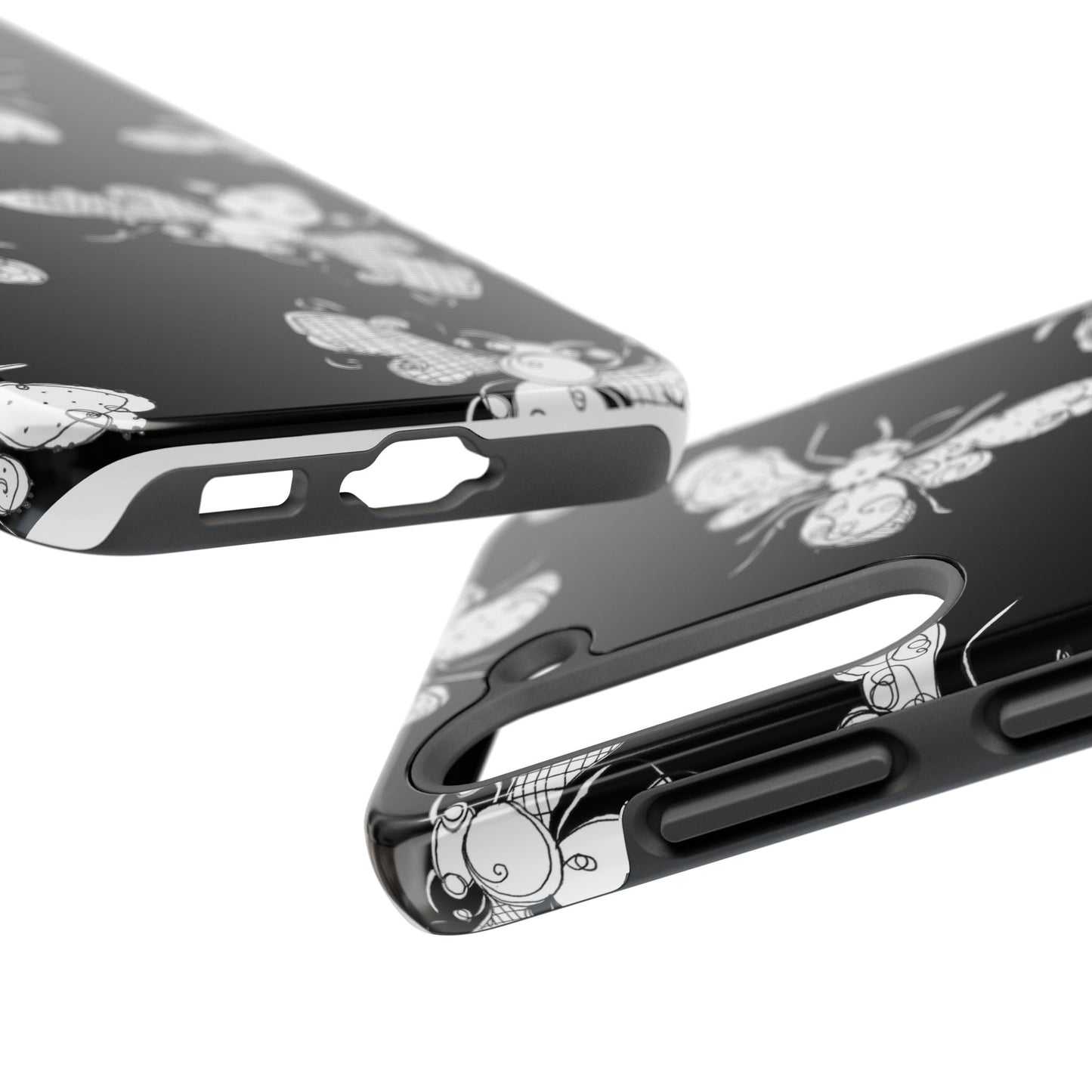 Busy Bee Black Phone Case