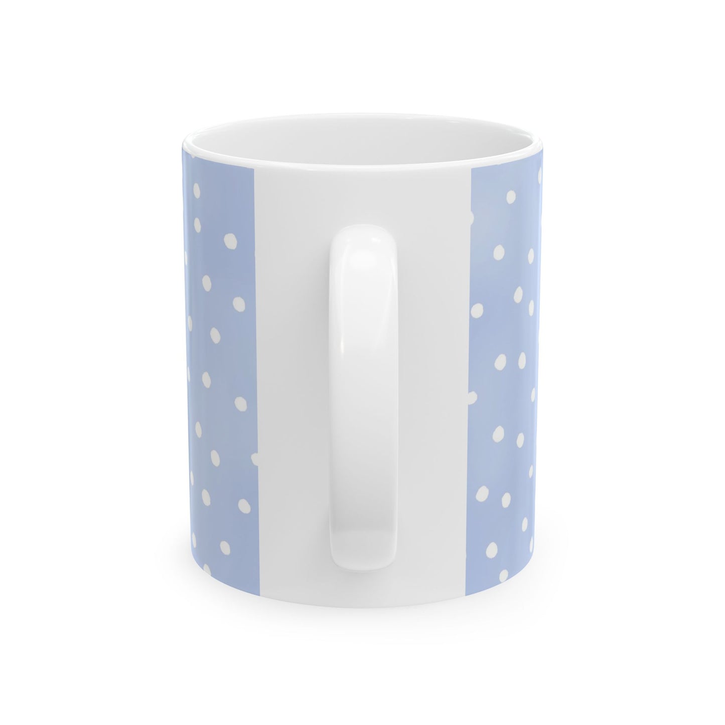 Petite Dots Blue / White Cup