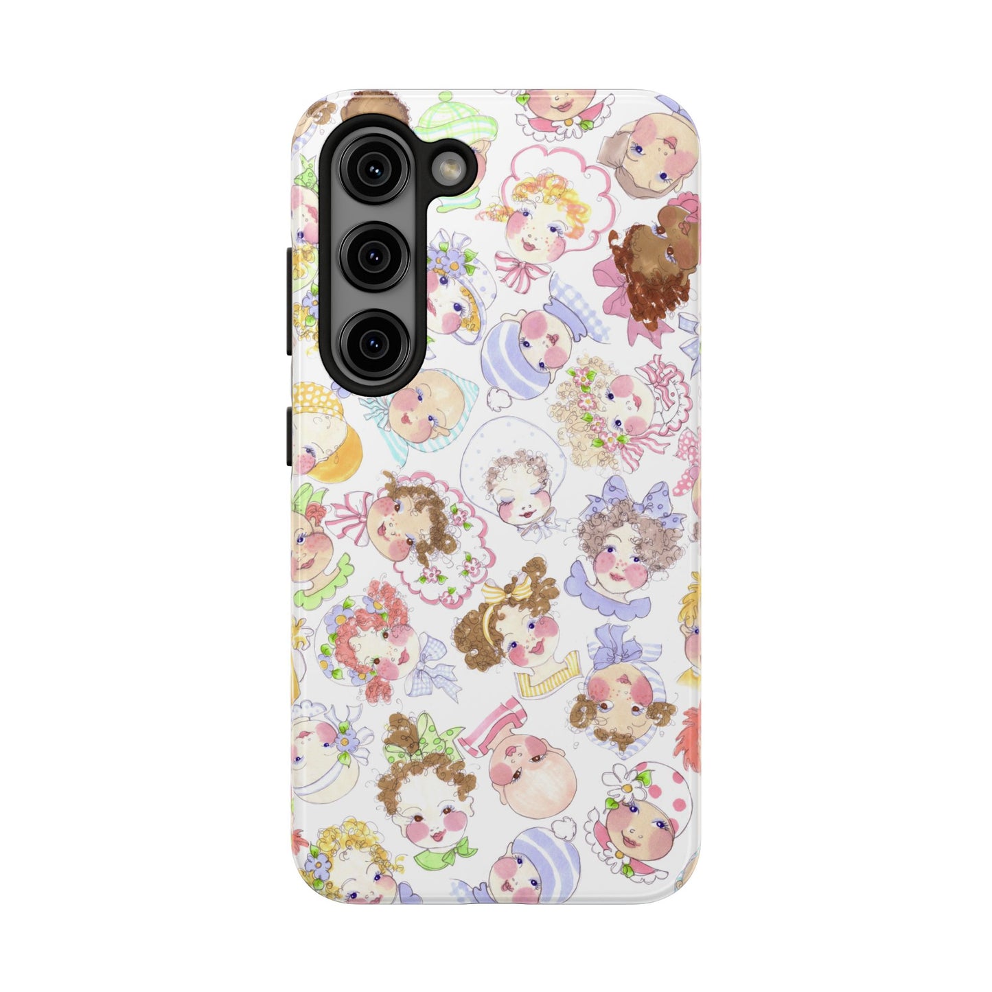 Baby Face Fling White Phone Case